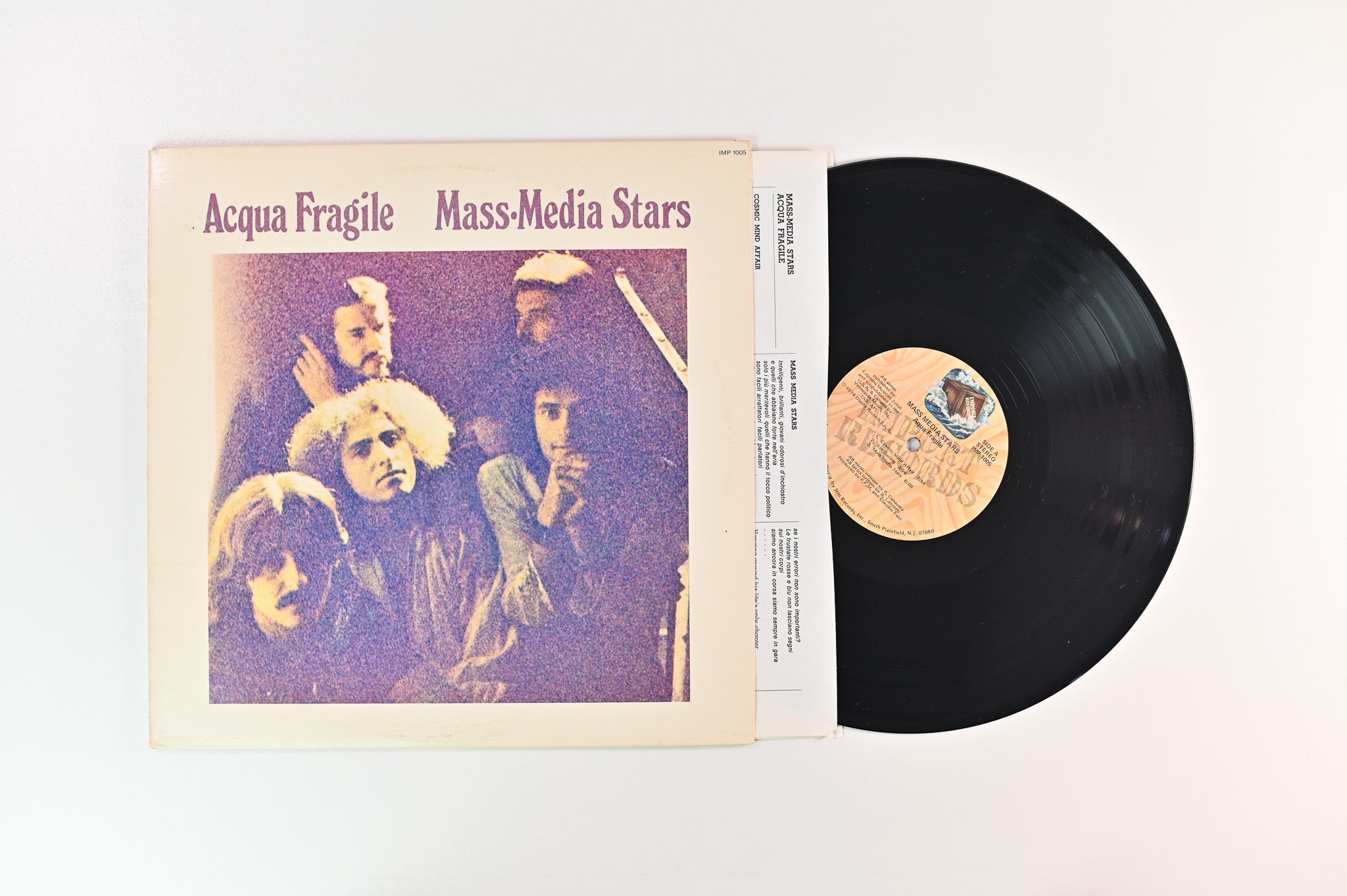 Acqua Fragile - Mass•Media Stars on Import Records