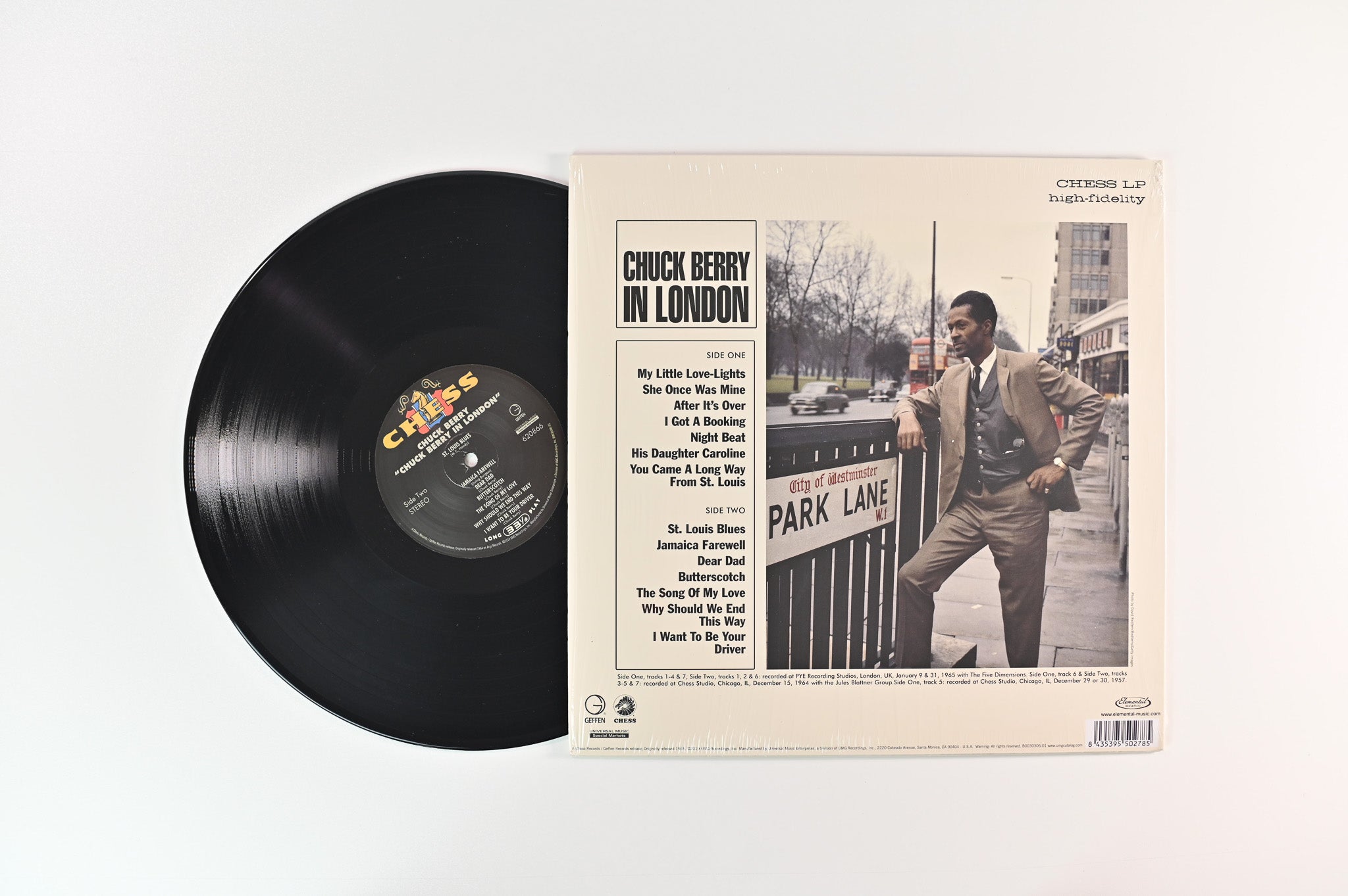 Chuck Berry - Chuck Berry In London on Chess / Elemental - RSD 2019