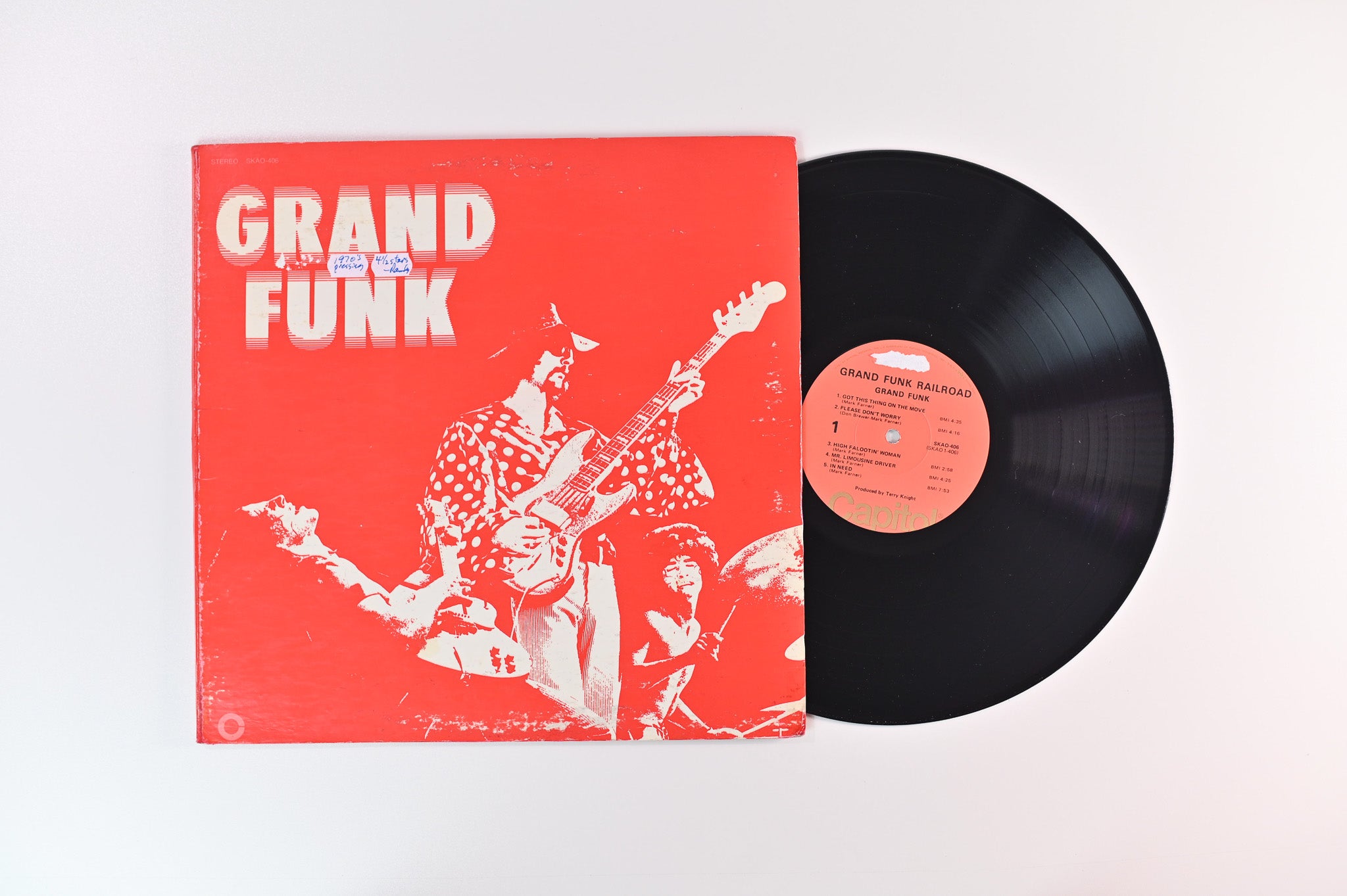 Grand Funk Railroad - Grand Funk on Capitol Records