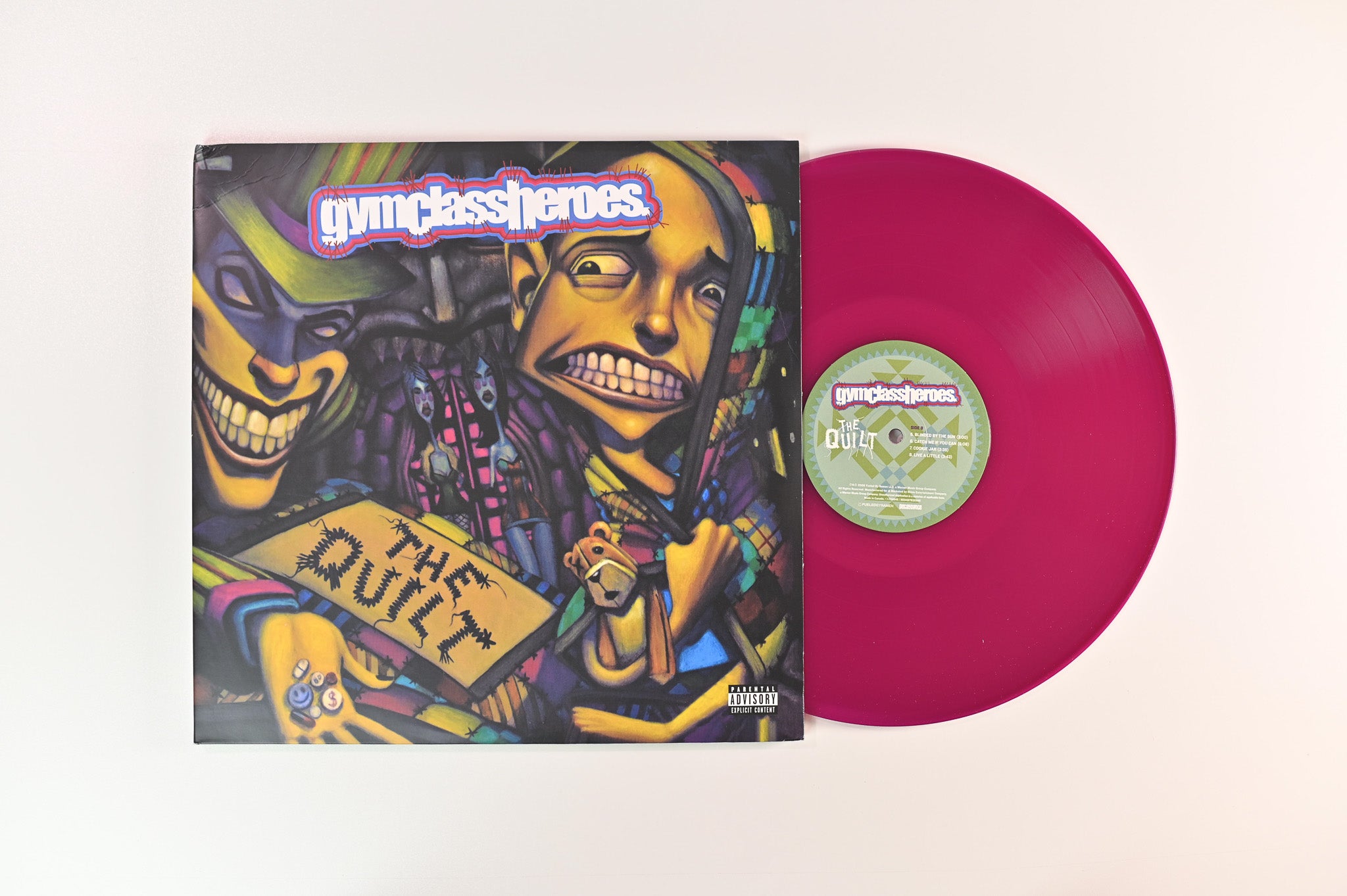 Gym Class Heroes - The Quilt on Fueled By Ramen - Grape Vinyl