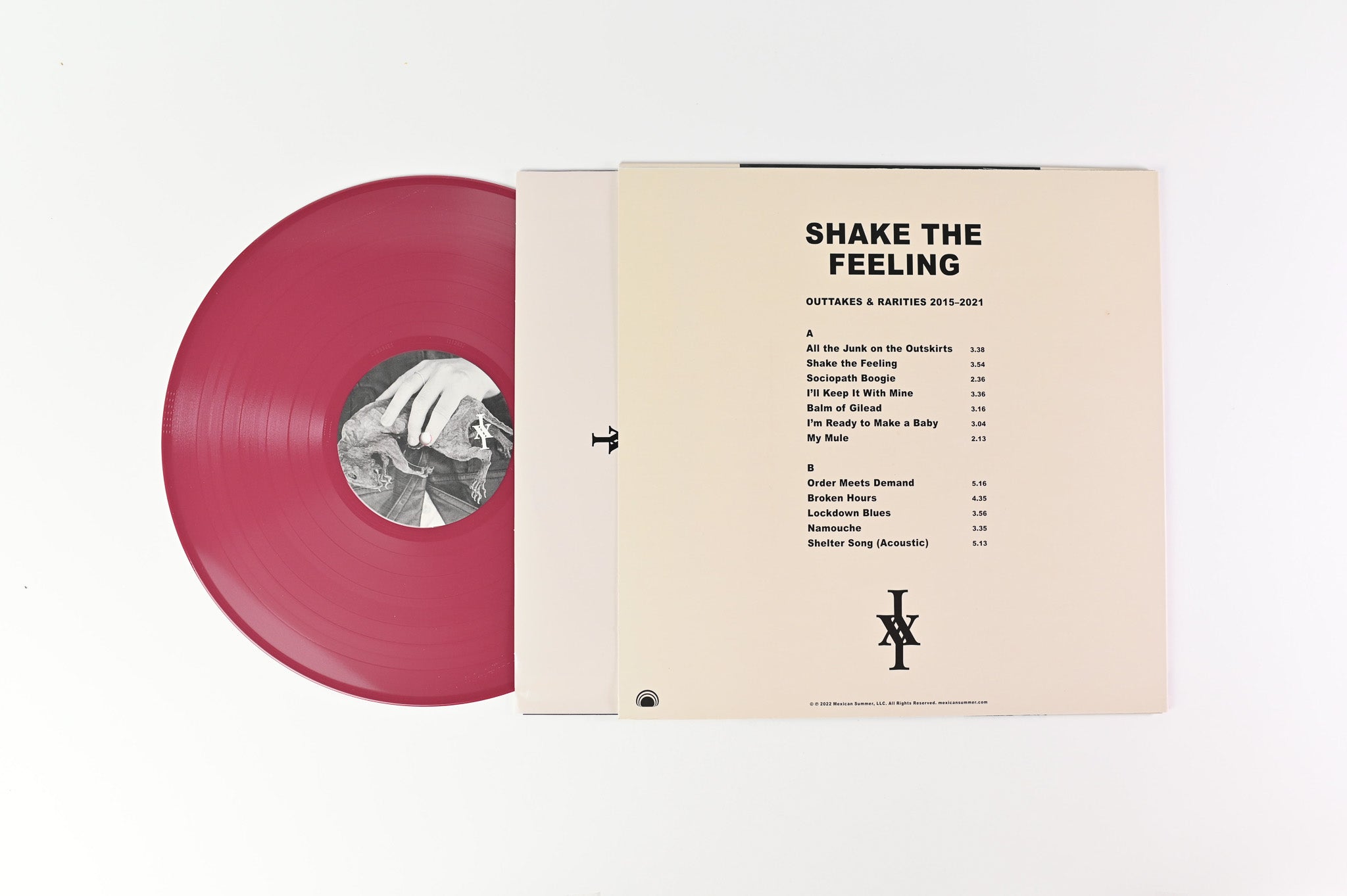 Iceage - Shake The Feeling - Outtakes And Rarities 2015-2021 on Mexican Summer Ltd Red Bordeaux Vinyl