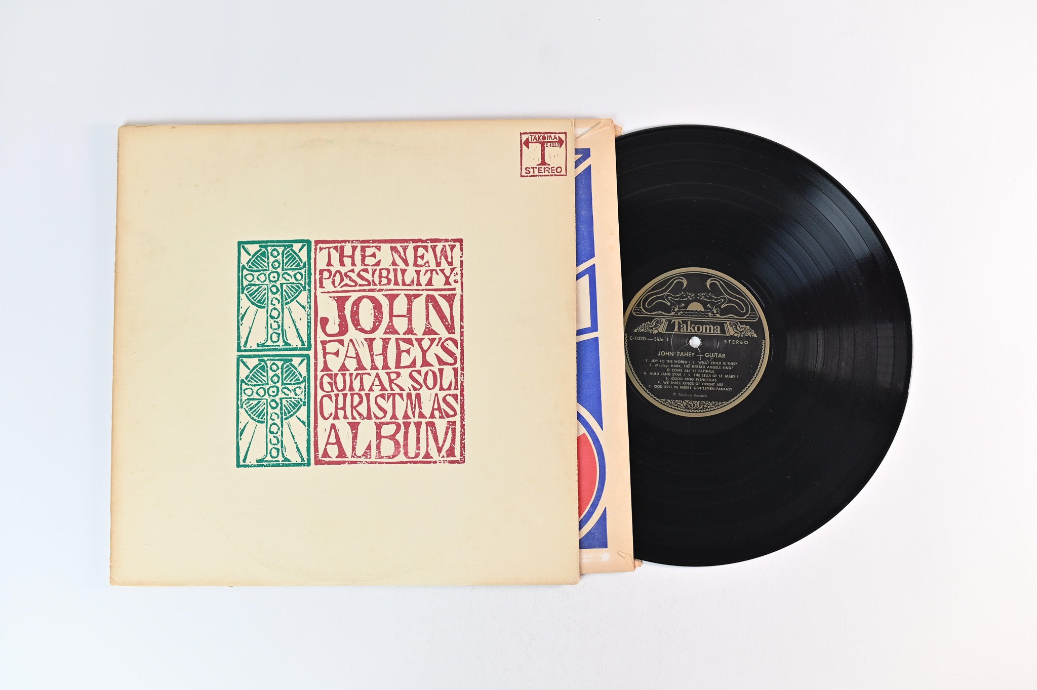 John Fahey - The New Possibility: John Fahey's Guitar Soli Christmas Album on Takoma Reissue