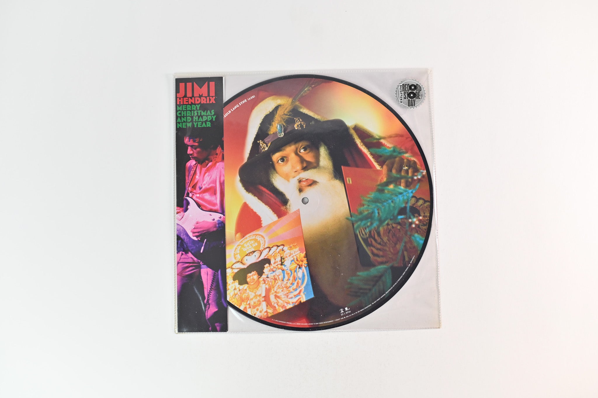 Jimi Hendrix - Merry Christmas And Happy New Year on Legacy Experience Hendrix RSD BF 2019 Ltd Numbered Picture Disc