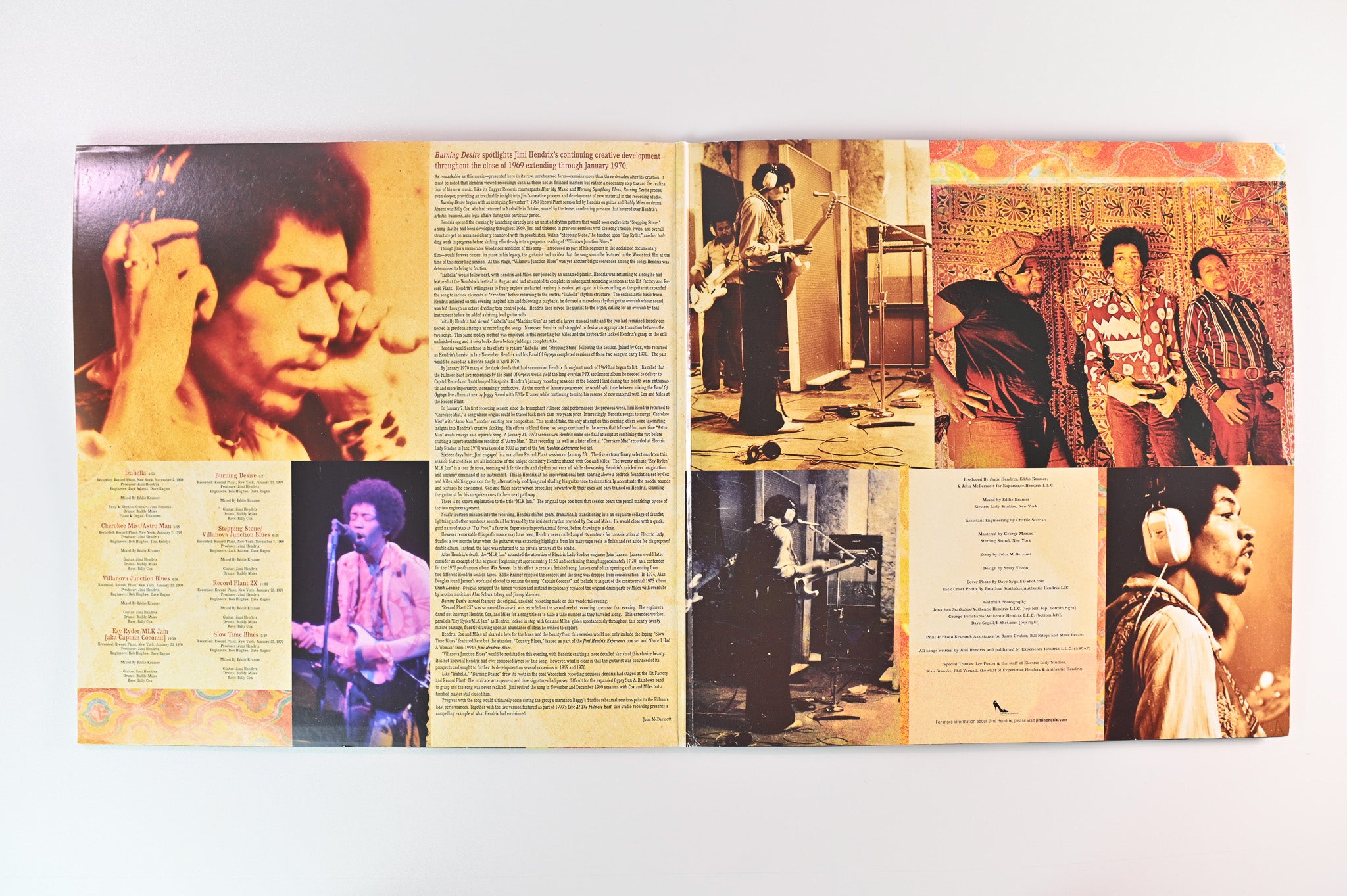 Jimi Hendrix - Burning Desire on Dagger Records RSD 2015