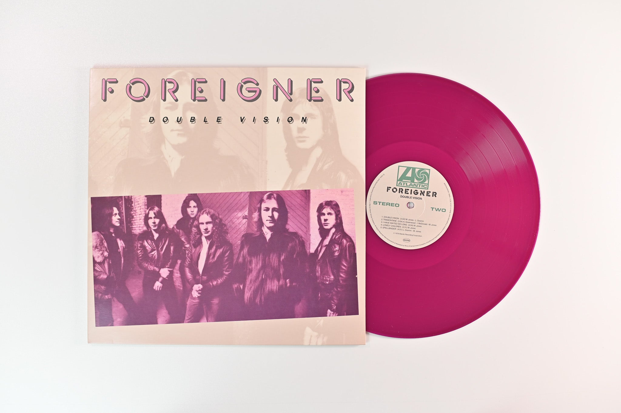 Foreigner - Double Vision on Atlantic - Grape Vinyl