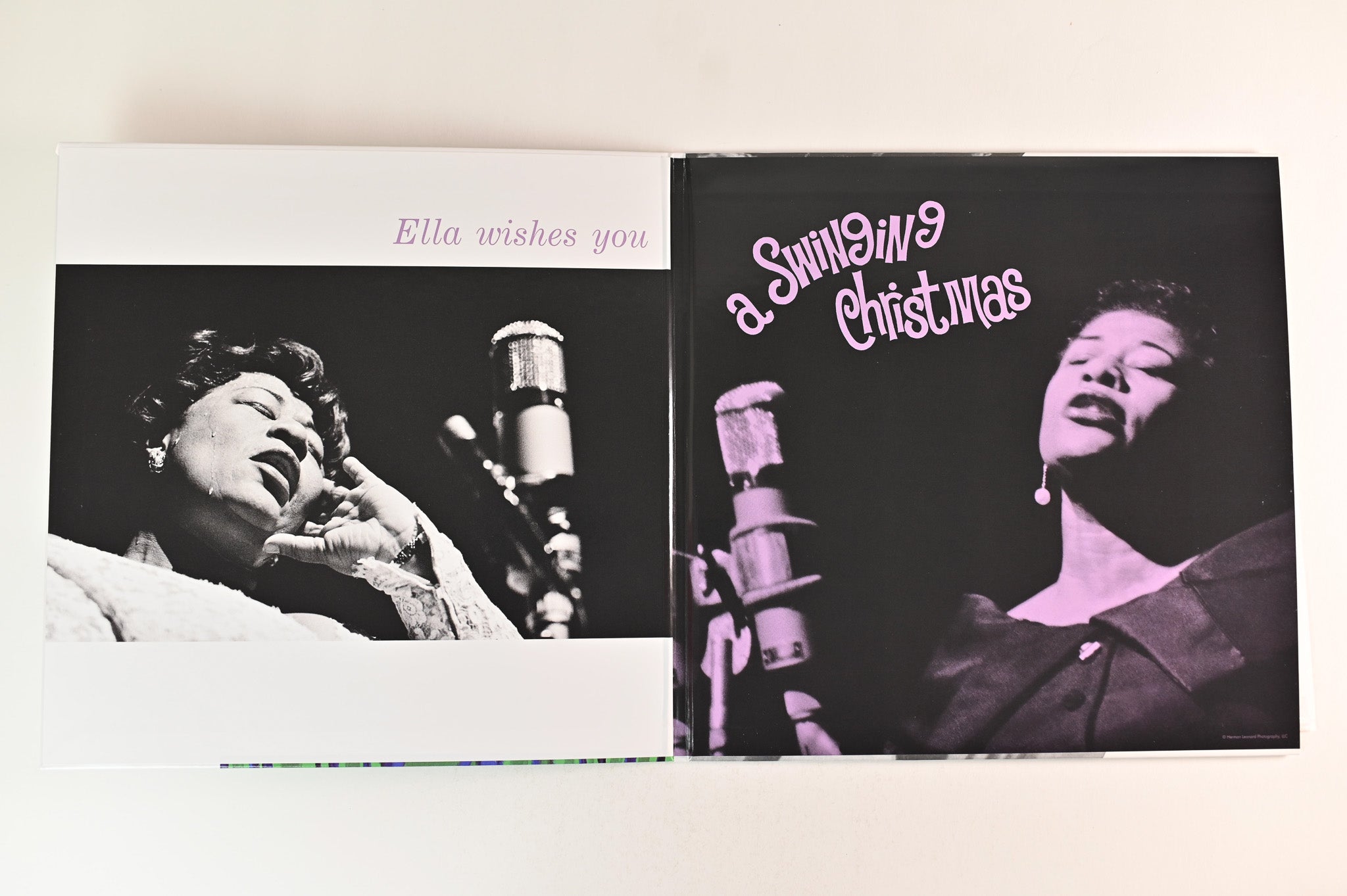 Ella Fitzgerald - Ella Wishes You A Swinging Christmas on Verve Acoustic Sounds Series 180 Gram Reissue