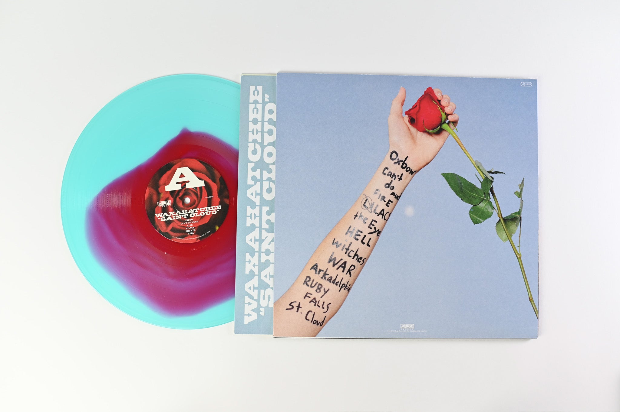 Waxahatchee - Saint Cloud on Merge Records Numbered Blue & Red Vinyl