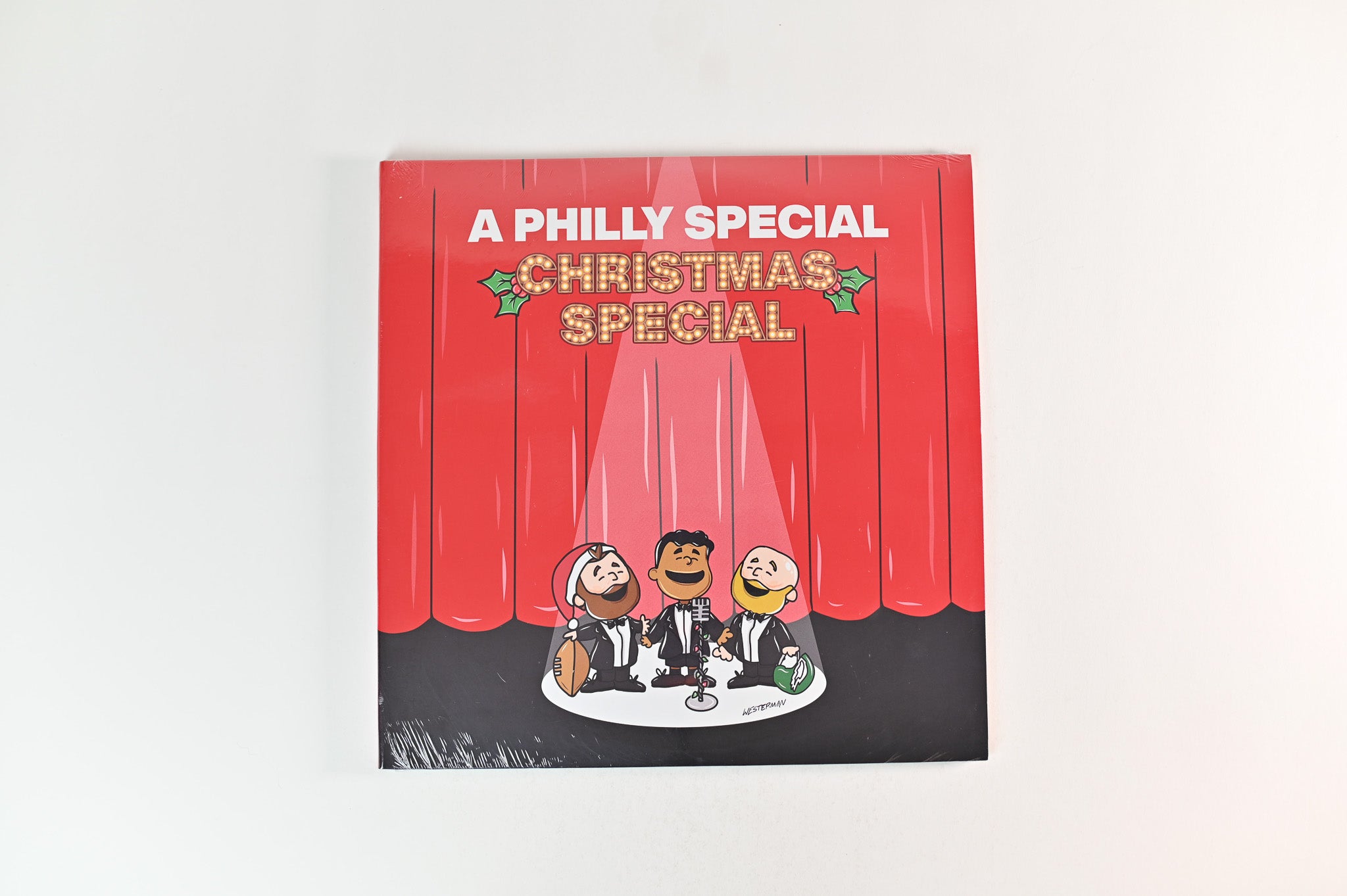 Jason Kelce - The Deluxe Album: A Philly Special Christmas 2022 & 2023 on Vera Y Ltd Gold Vinyl Sealed