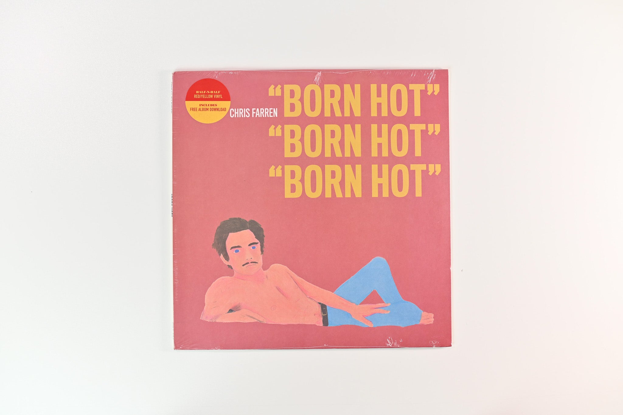 Chris Farren - Born Hot on Polyvinyl Record Company - Red/Yellow Vinyl Sealed