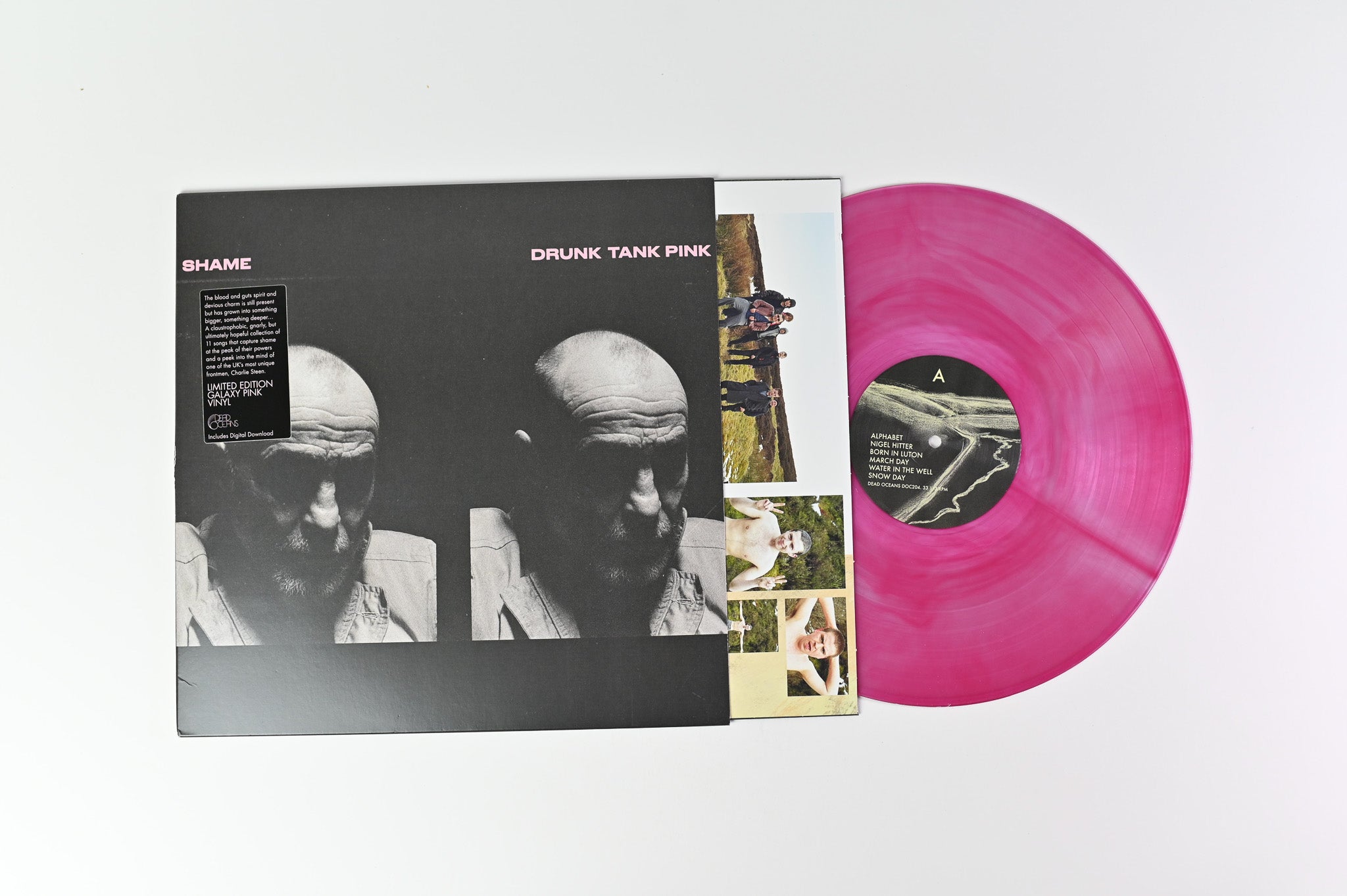 Shame - Drunk Tank Pink on Dead Oceans Galaxy Pink Vinyl