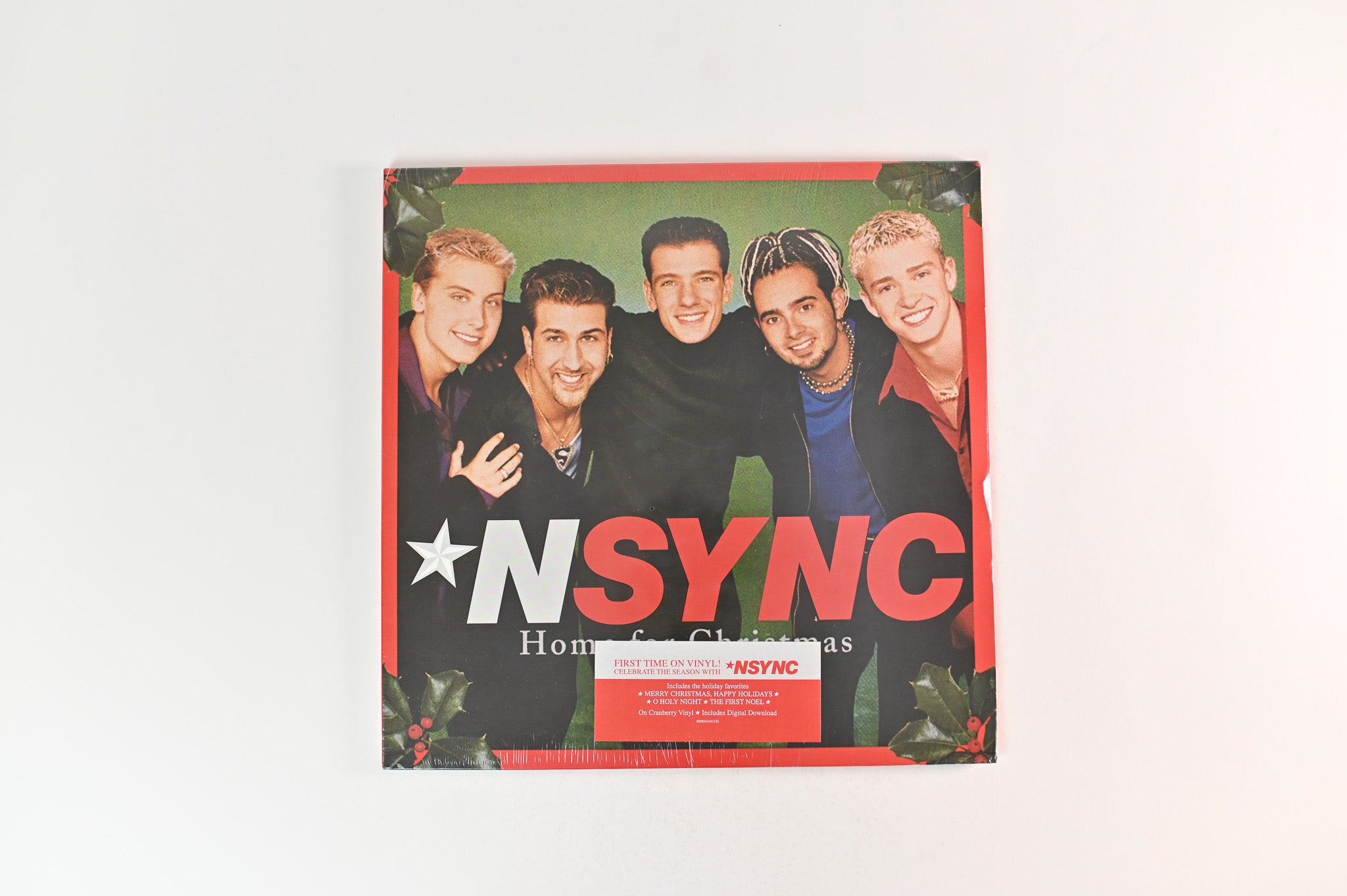 *NSYNC - Home For Christmas on RCA Legacy Ltd Cranberry Vinyl Sealed