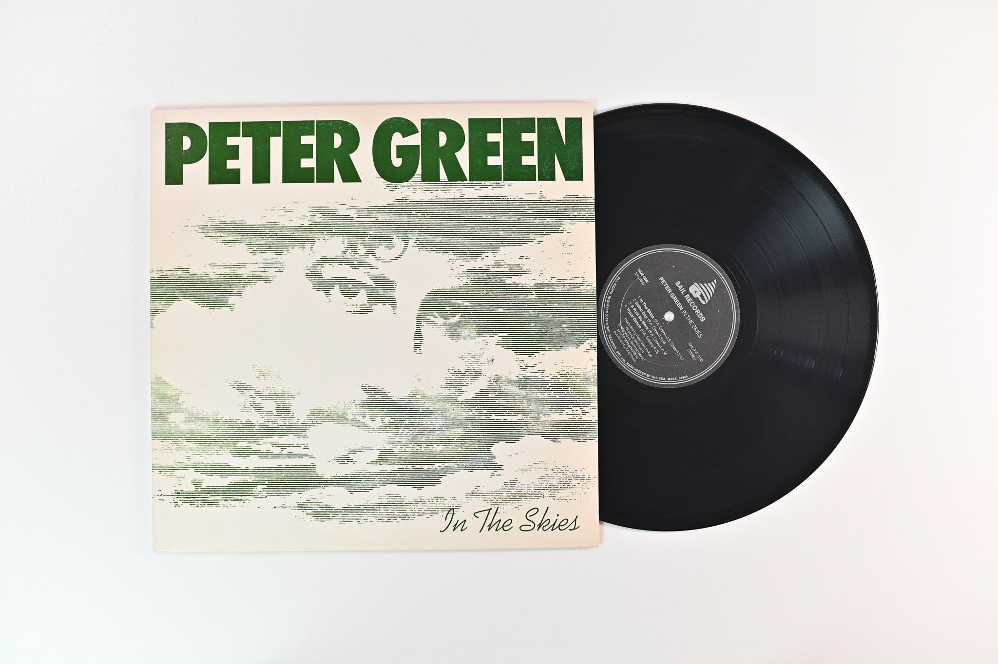 Peter Green - In The Skies on Sail Records