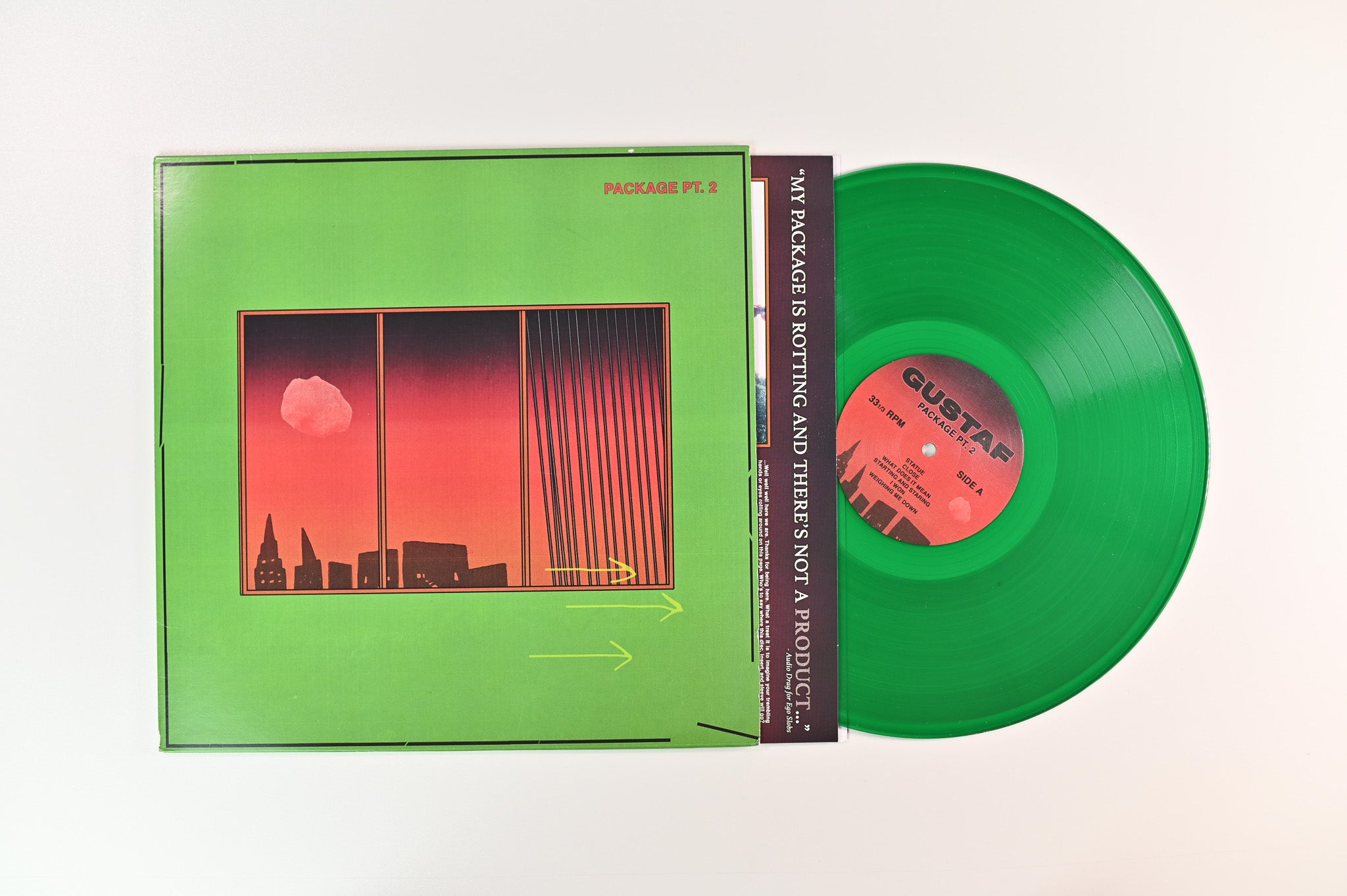 Gustaf - Package Pt. 2 on Royal Mountain Records - Green Vinyl