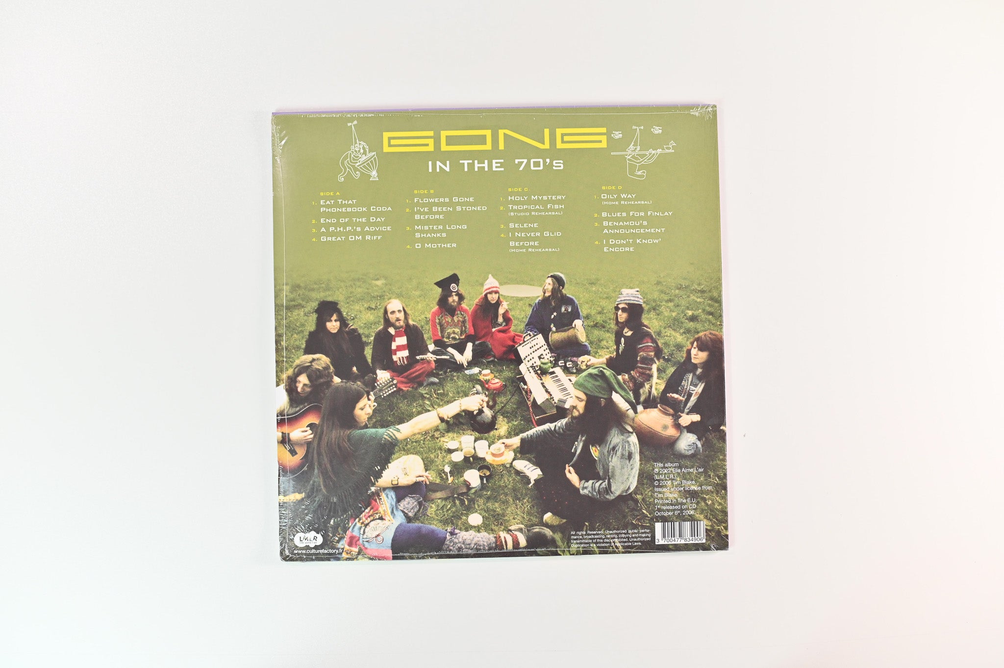 Gong - Gong In The 70's on Culture Factory - Sealed RSD 2022