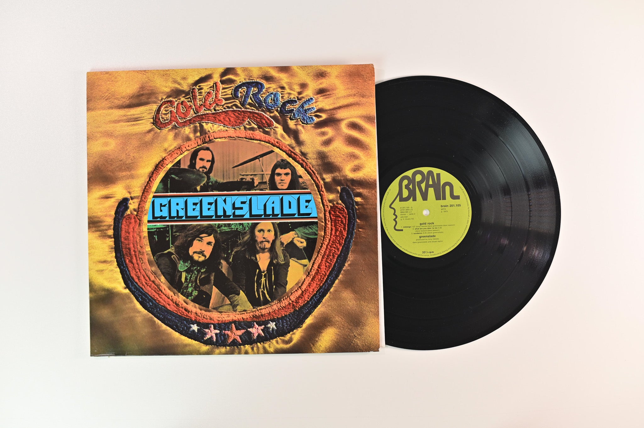 Greenslade - Gold Rock on Brain - German pressing