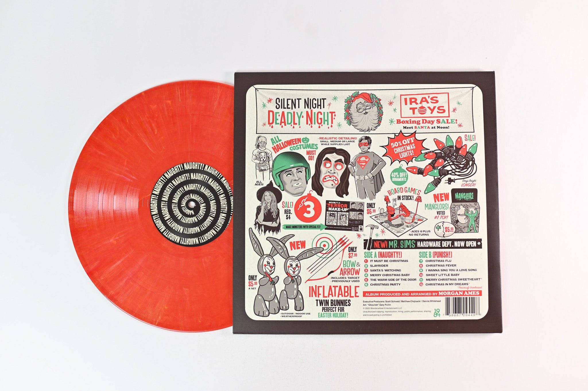 Morgan Ames - Silent Night, Deadly Night RSD BF 2020 Chimney Hellfire Vinyl