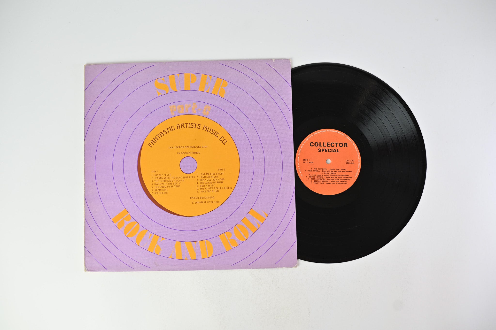 Various - Super Rock And Roll - Part C on Collector Records