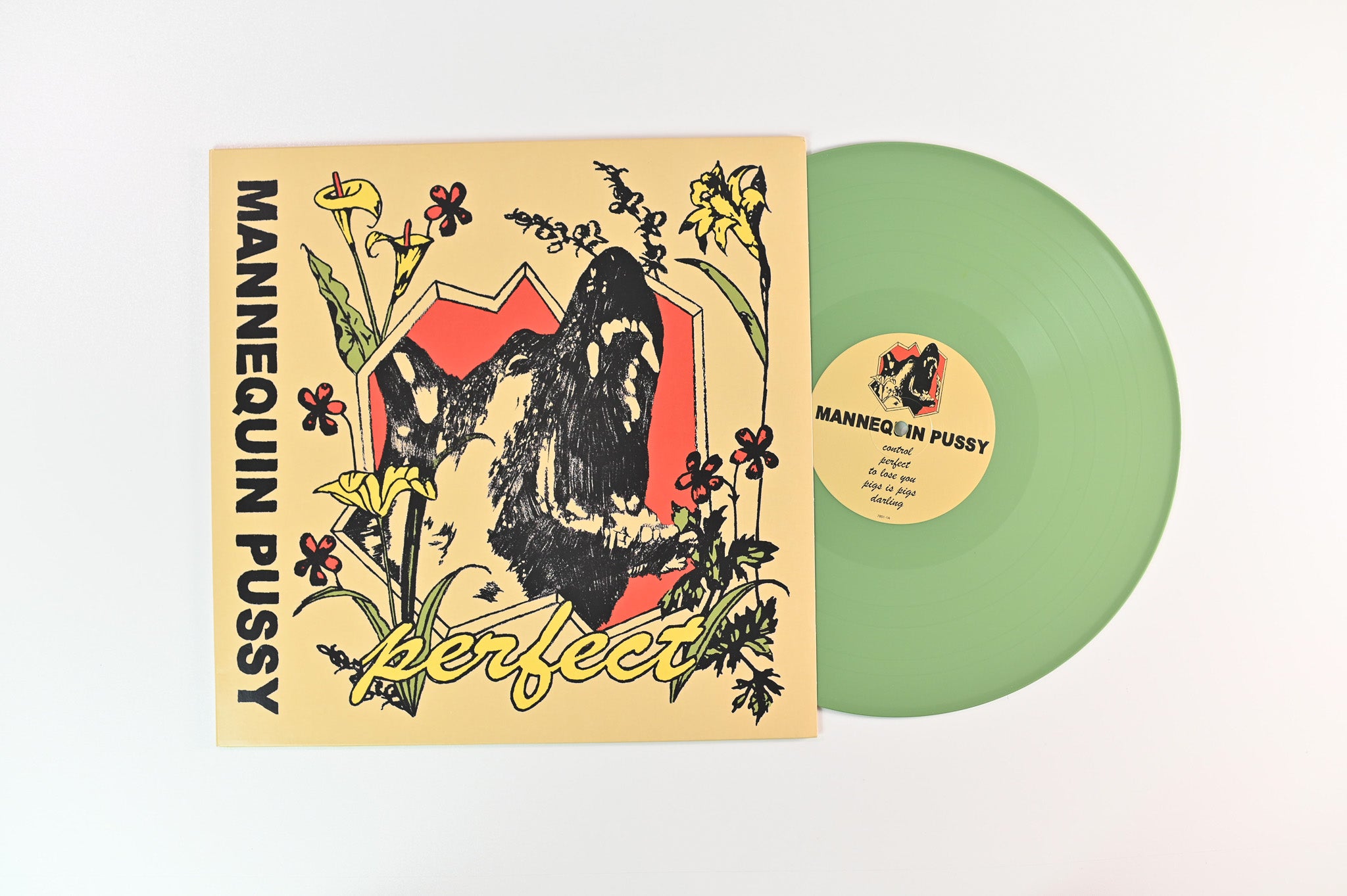 Mannequin Pussy - Perfect EP on Epitaph - Olive Green Vinyl