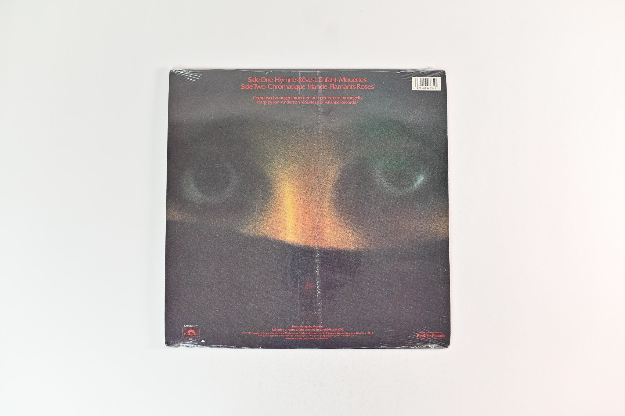 Vangelis - Opera Sauvage  on Polydor Reissue Sealed