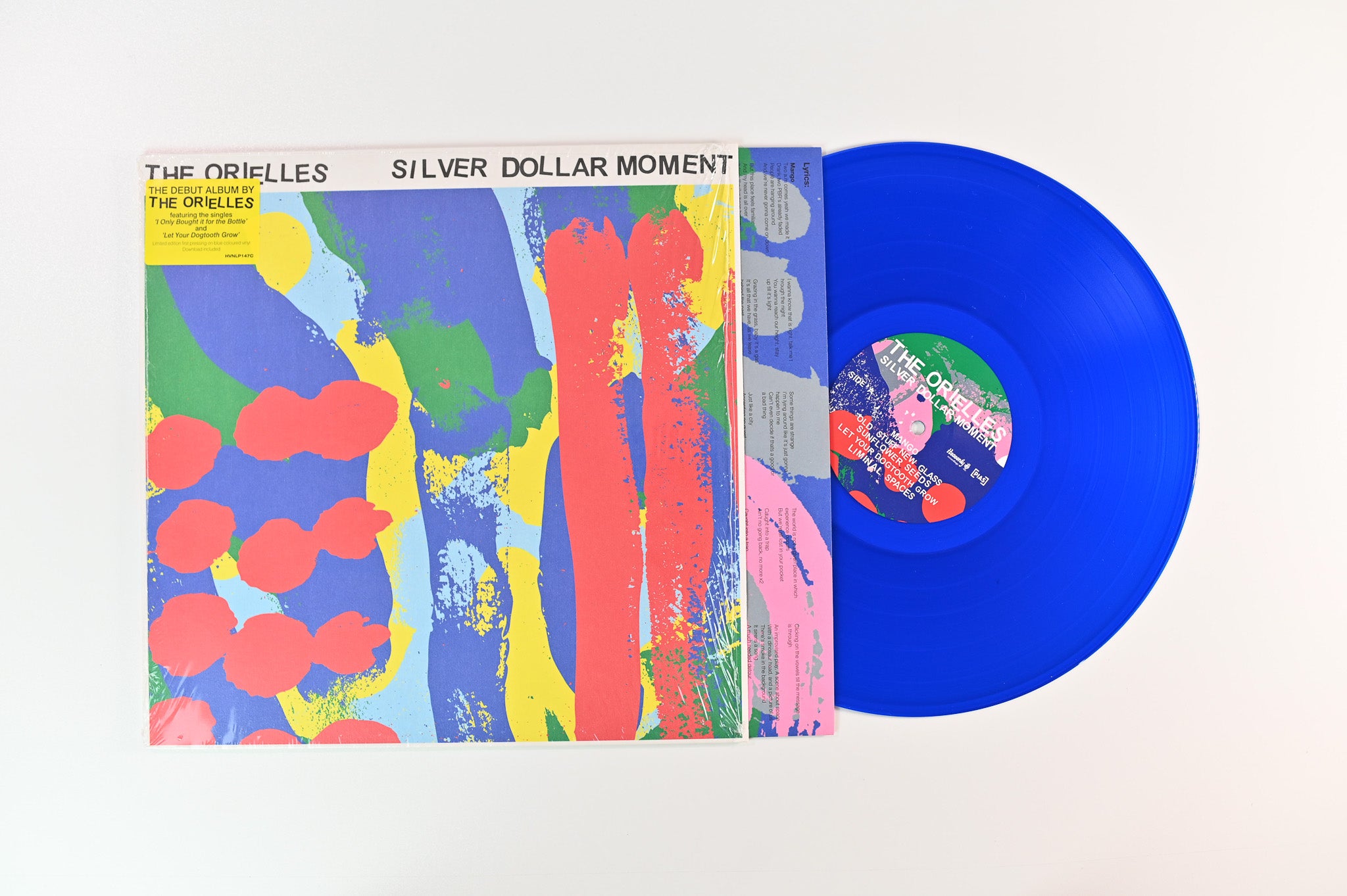 The Orielles - Silver Dollar Moment on Heavenly - Blue Vinyl