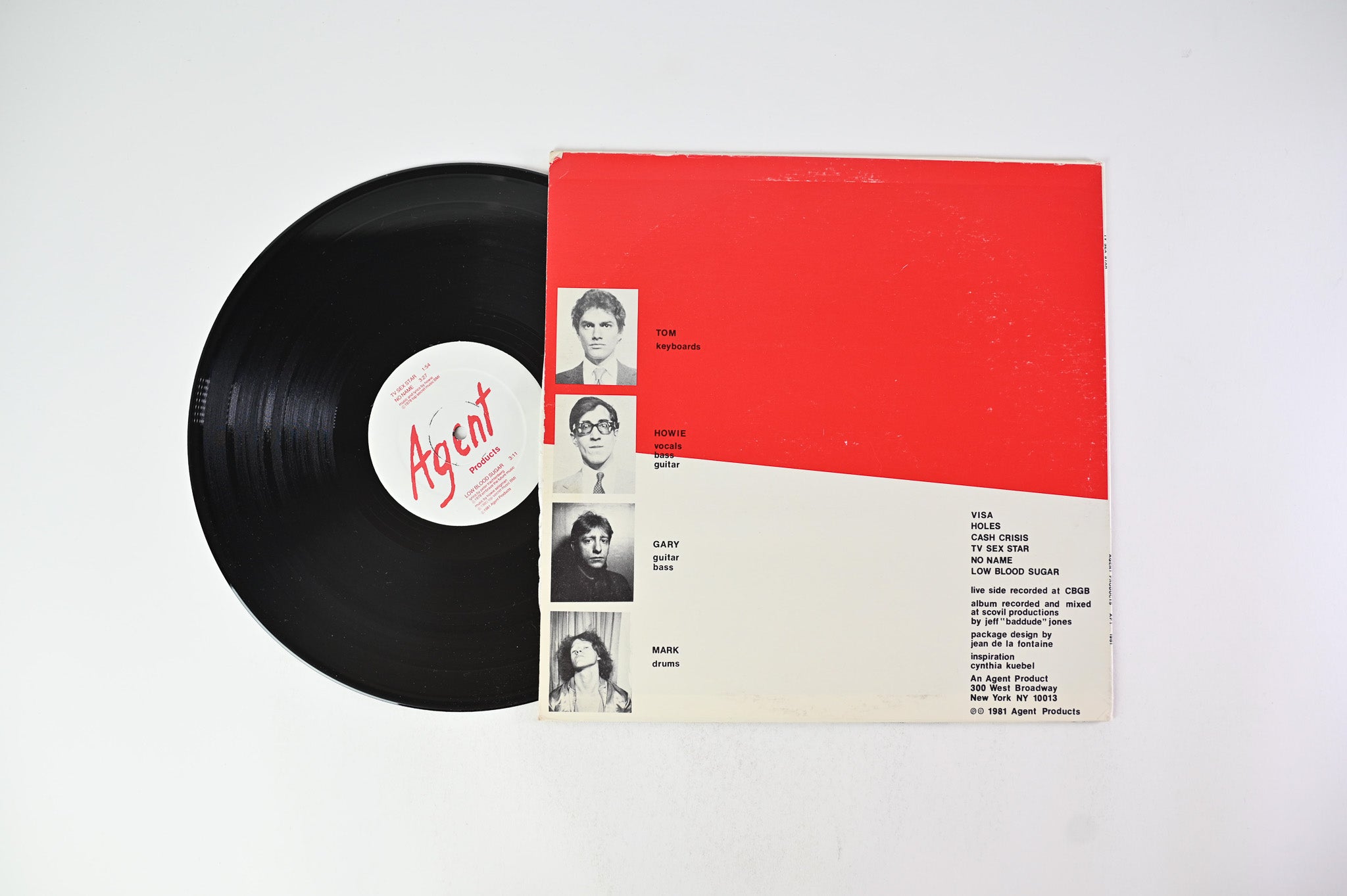 The Agents - Tv Sex Star 12" on Agent Products