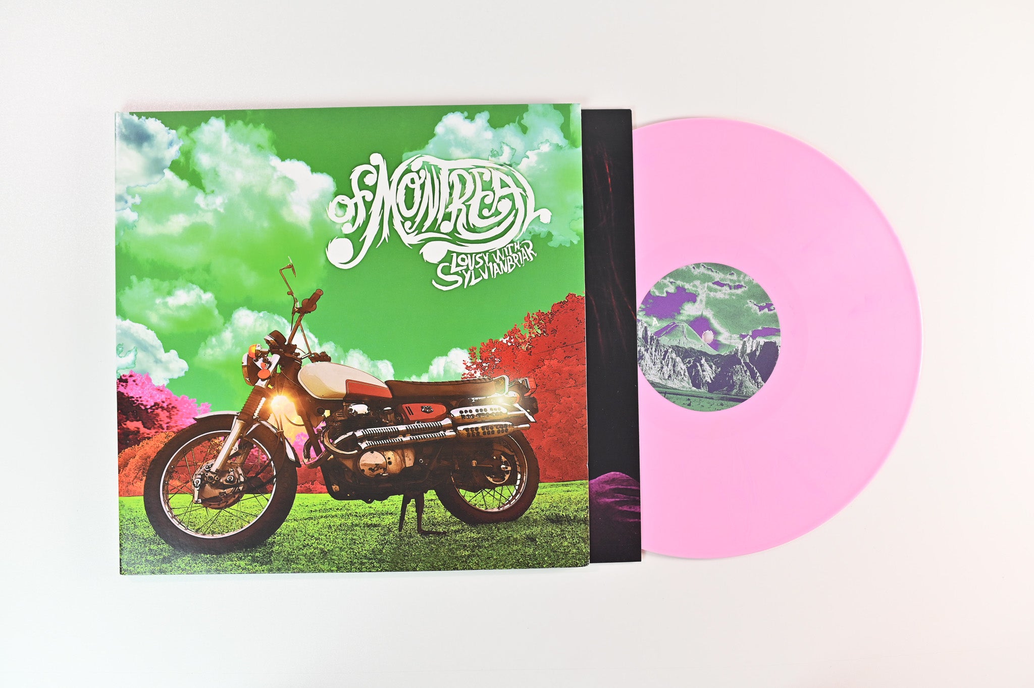 Of Montreal - Lousy With Sylvianbriar on Polyvinyl Record Company - Pink Vinyl