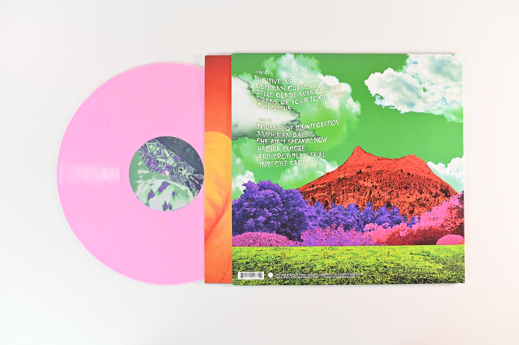 Of Montreal - Lousy With Sylvianbriar on Polyvinyl Record Company - Pink Vinyl