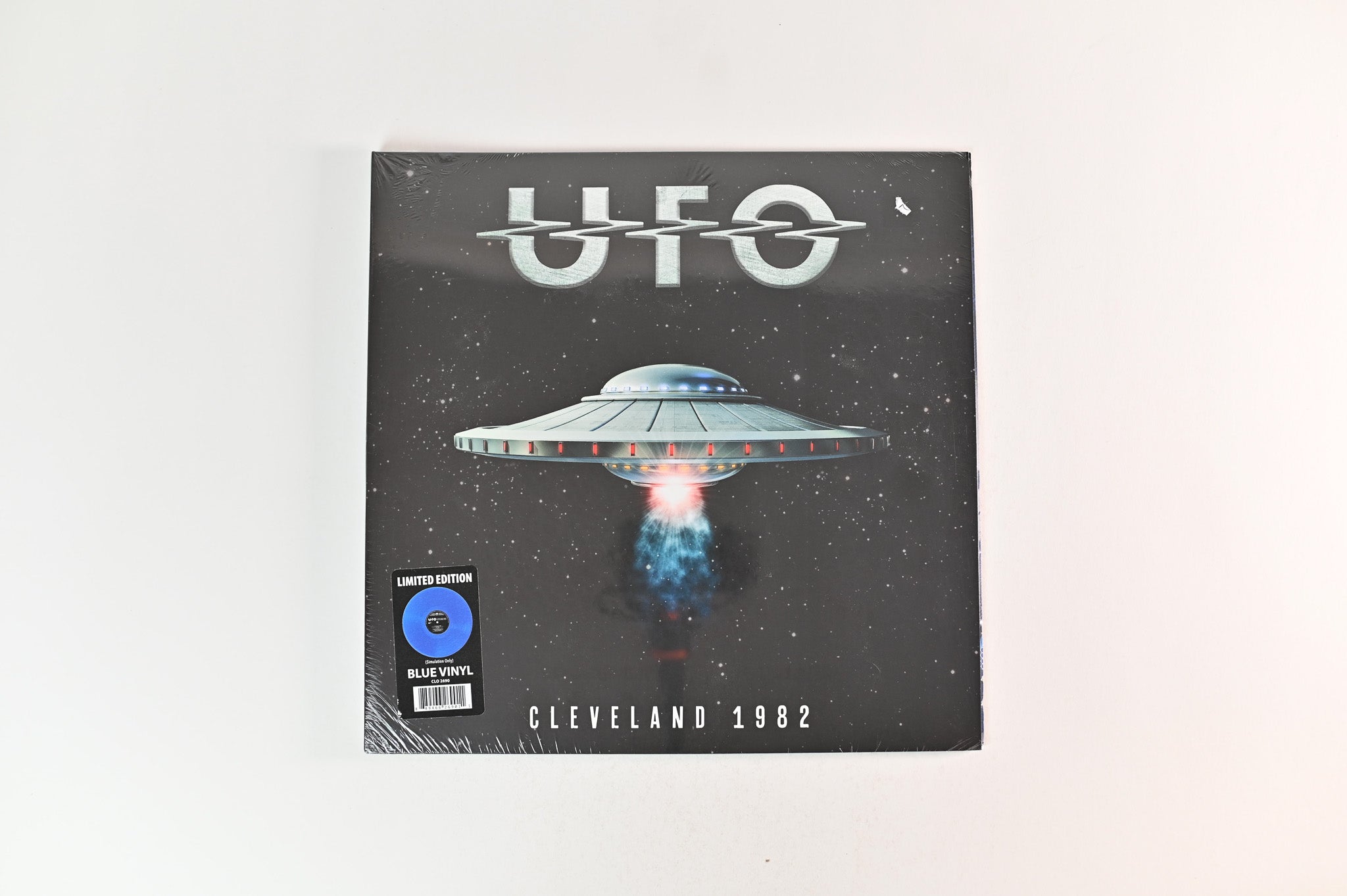 UFO - Cleveland 1982 on Cleopatra Ltd Blue Vinyl Sealed