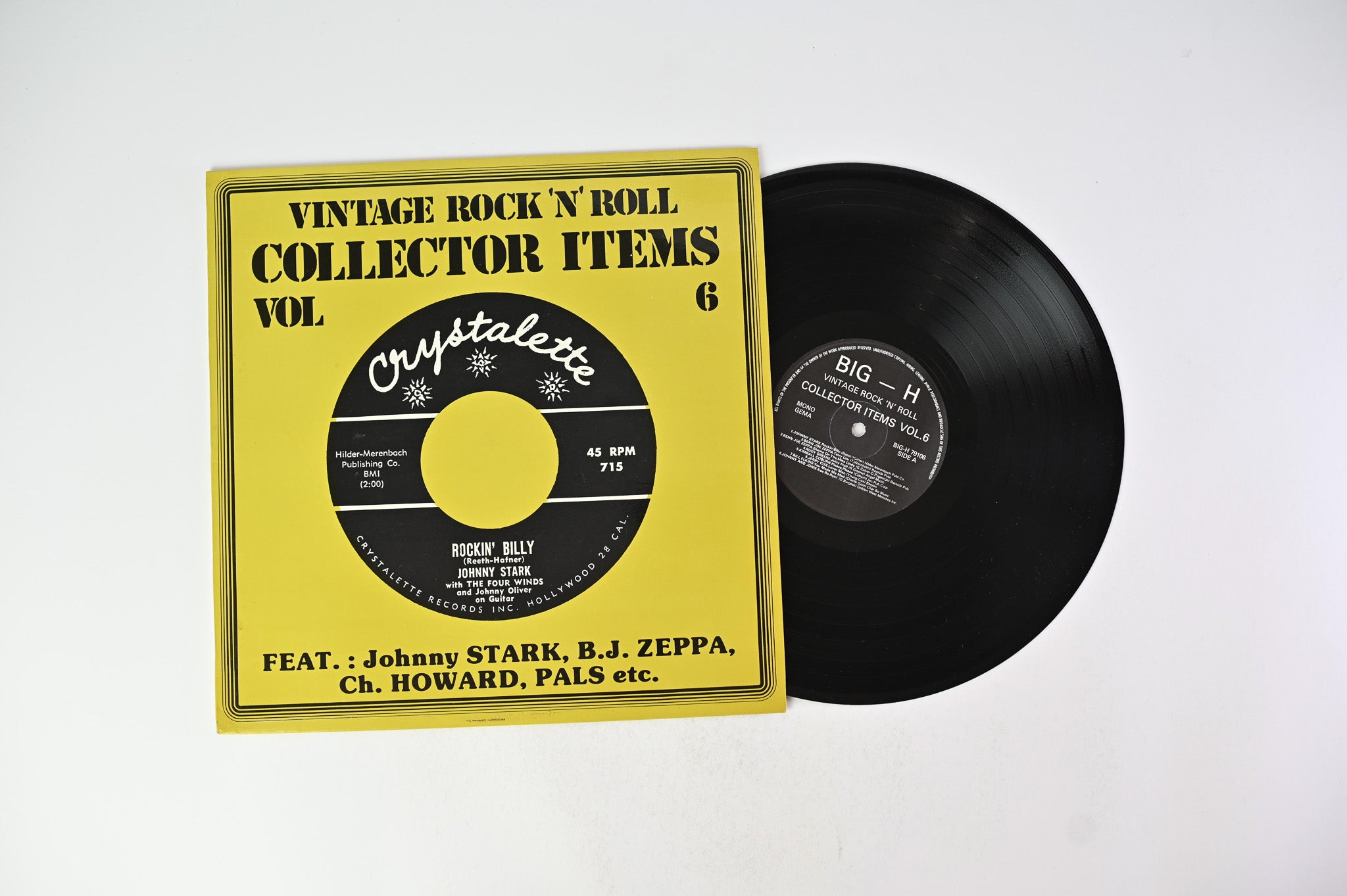 Various - Vintage Rock 'N' Roll Collector Items Vol. 6 on BIG-H