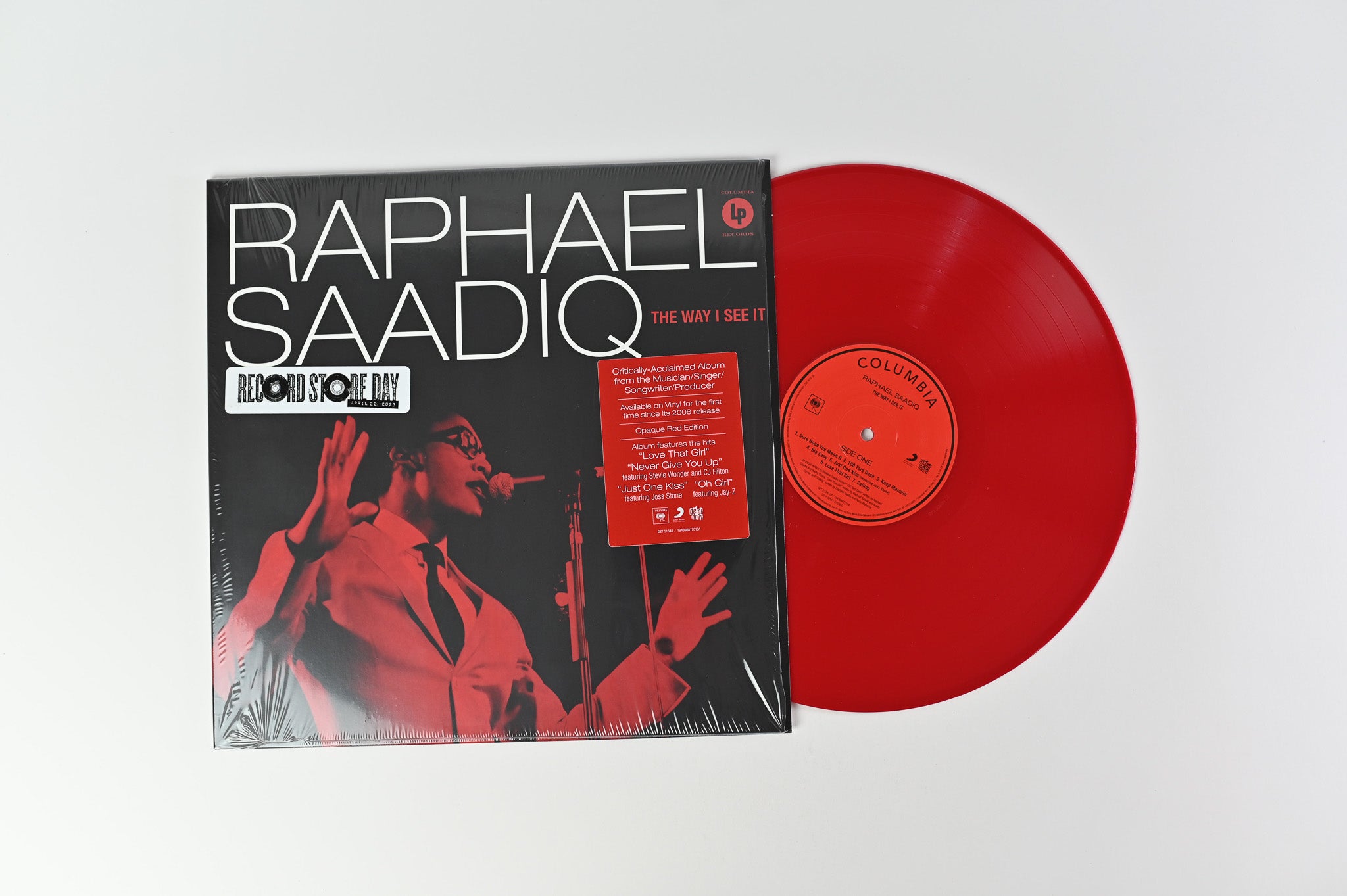 Raphael Saadiq - The Way I See It on Get on Down RSD 2023 Opaque Red Vinyl