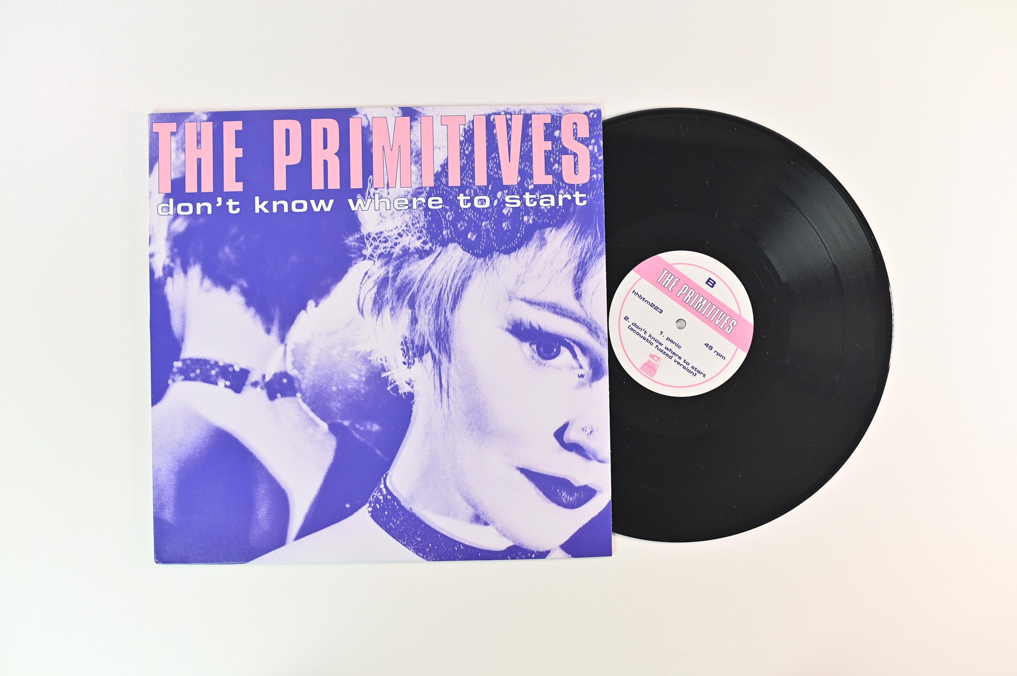 The Primitives - Don't Know Where To Start on Happy Happy Birthday To Me Records - 12" Single