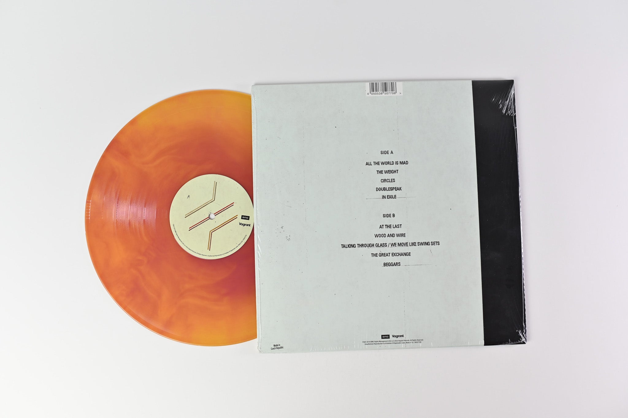 Thrice - Beggars on Vagrant Ltd Yellow Orange Galaxy