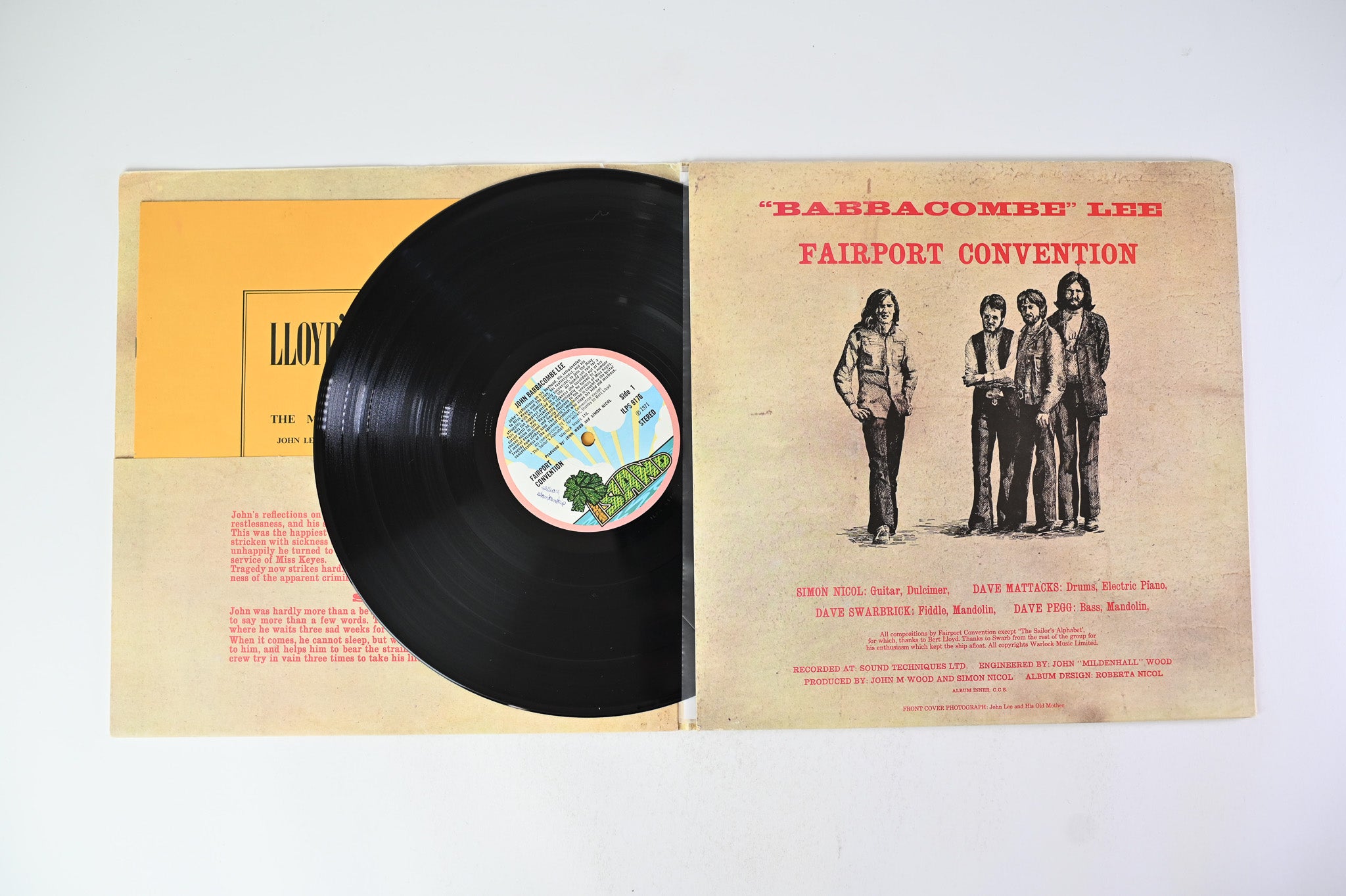 Fairport Convention - Babbacombe Lee on Island Records