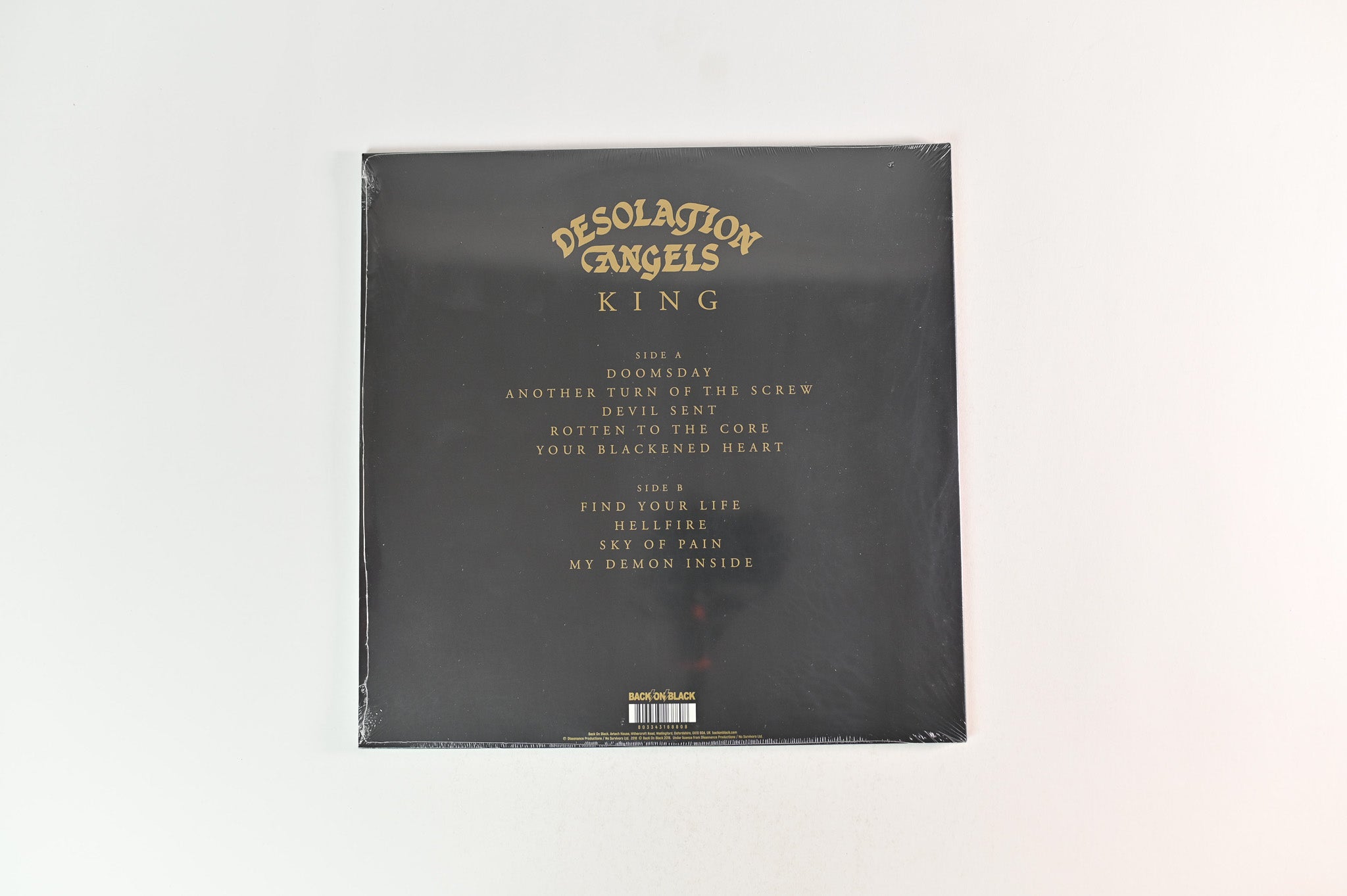 Desolation Angels - King on Back on Black Sealed