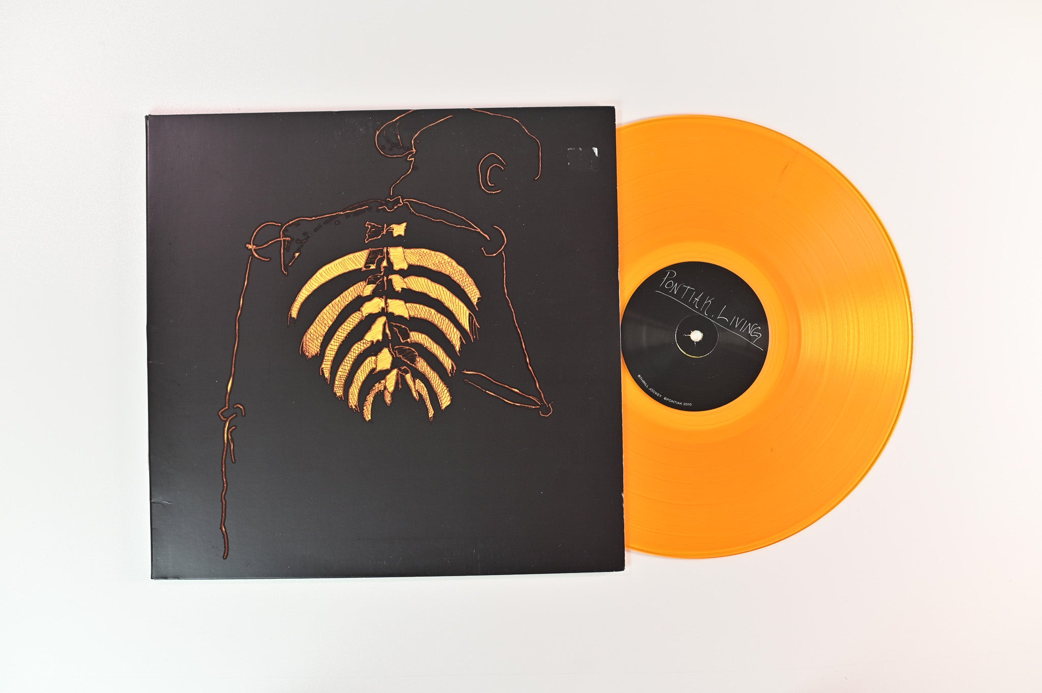 Pontiak - Living on Thrill Jockey - Gold Vinyl