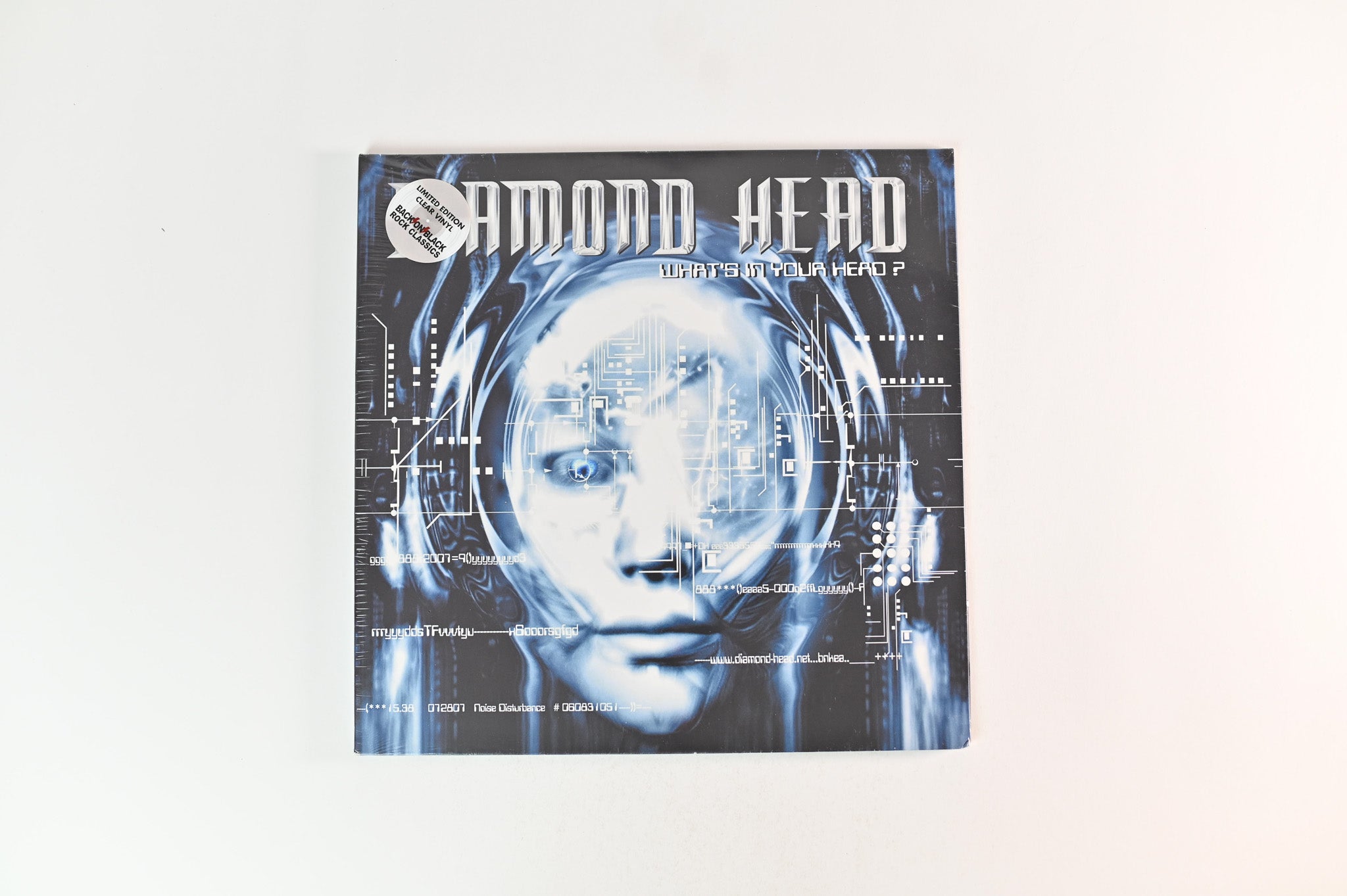 Diamond Head - What's In Your Head? on Back on Black Ltd Clear Vinyl Reissue Sealed