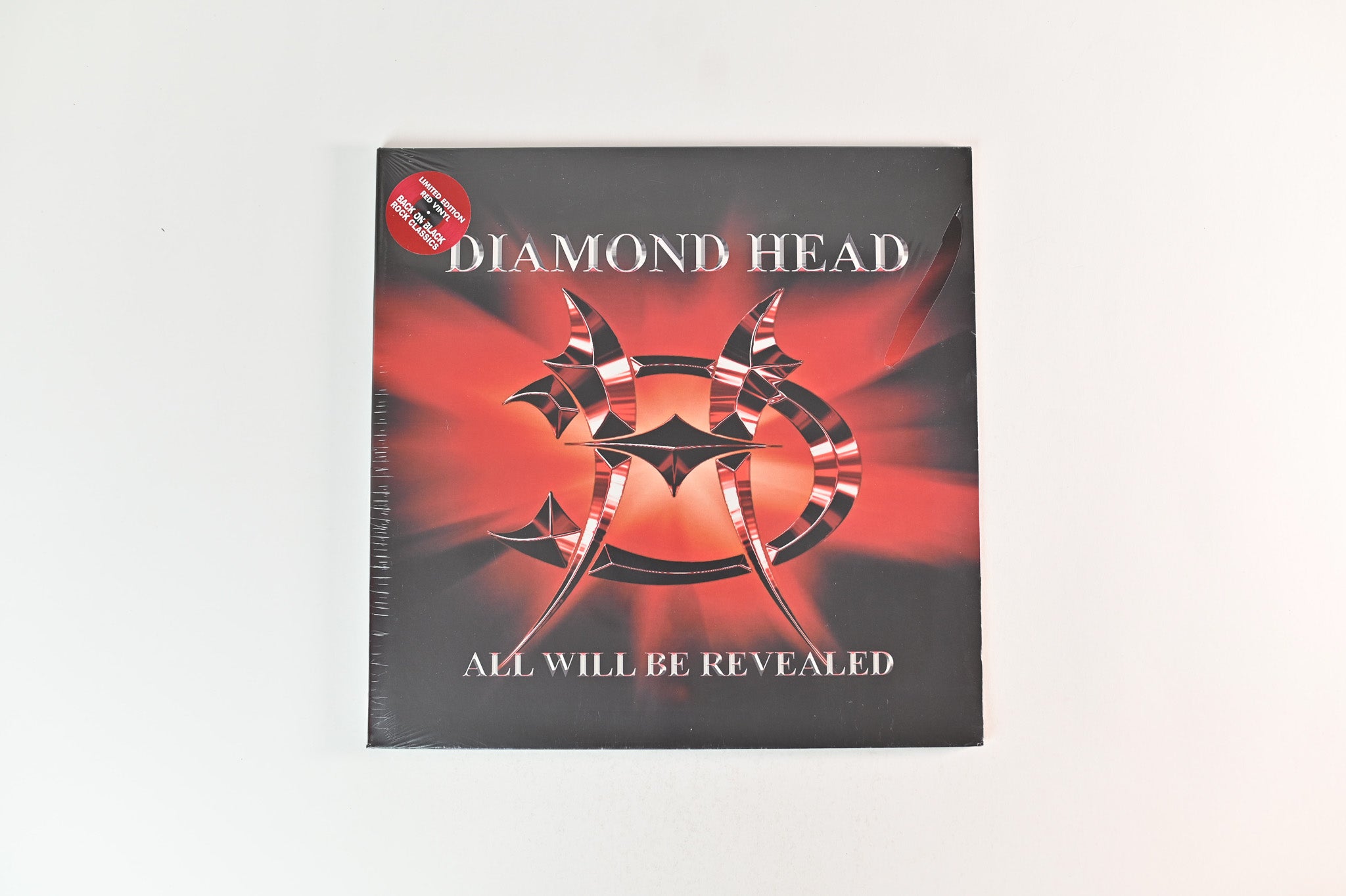 Diamond Head - All Will Be Revealed on Back on Black Ltd Red Vinyl Sealed