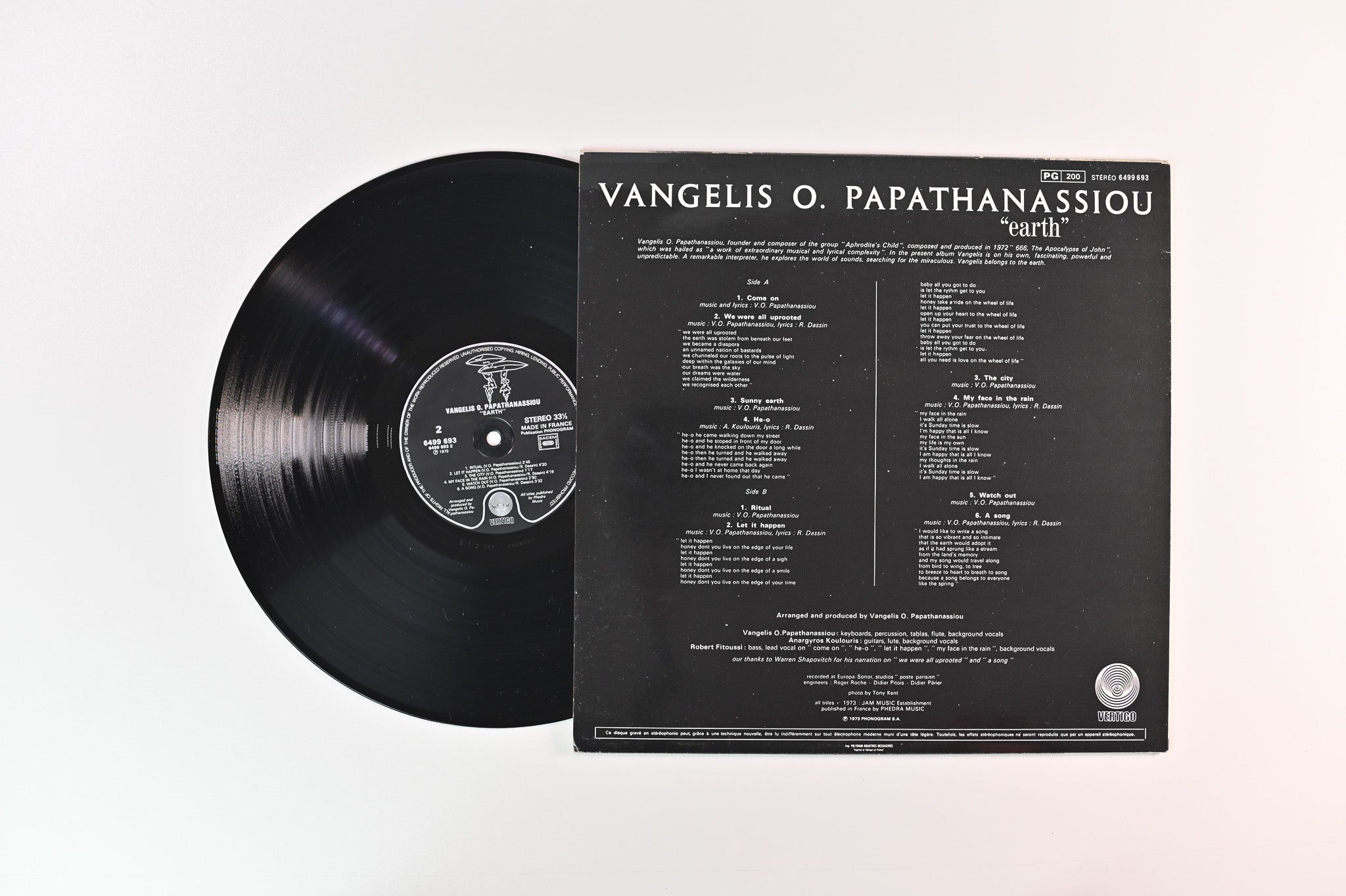 Evangelos Papathanassiou - Earth on Vertigo