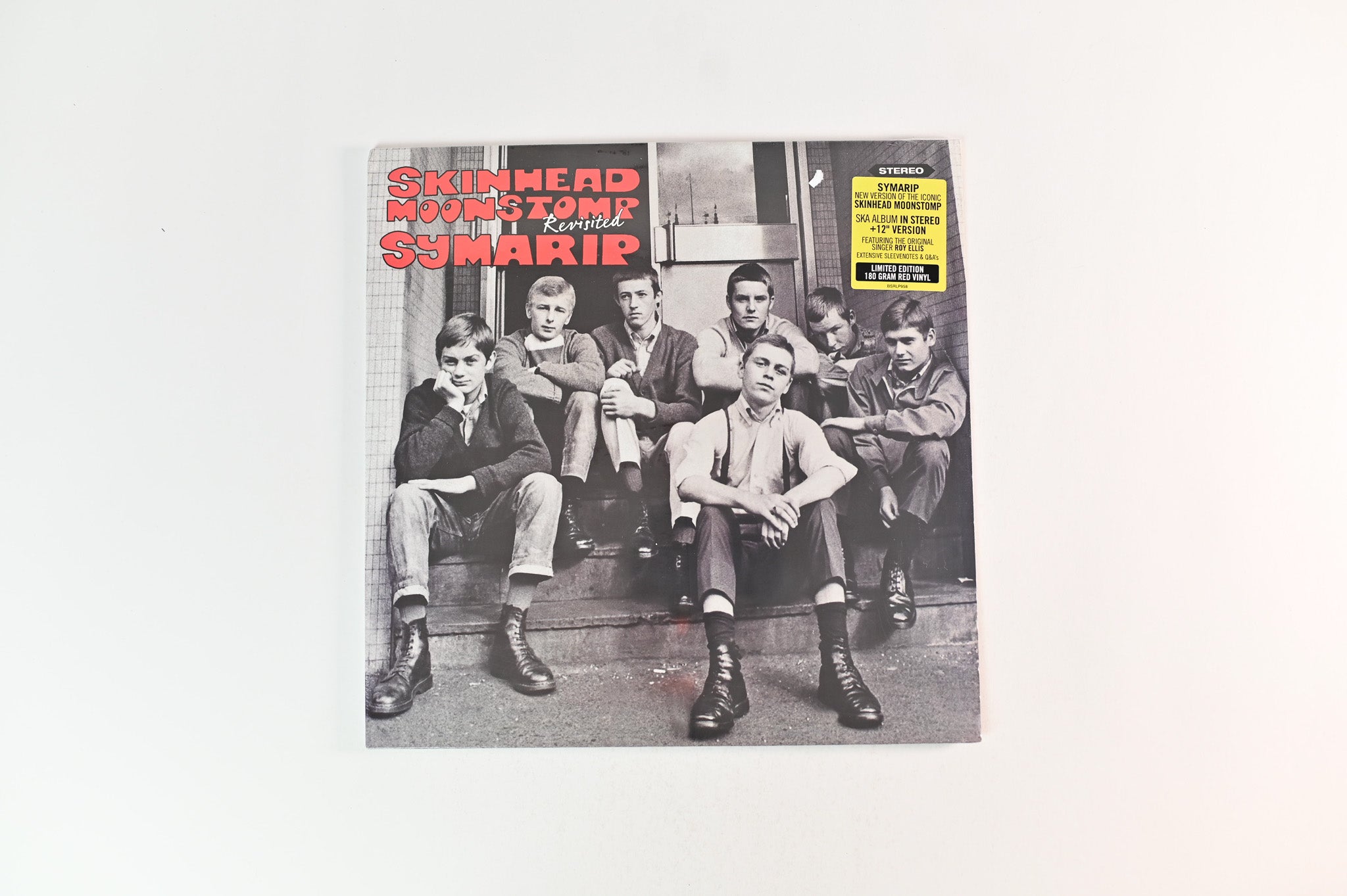 Symarip - Skinhead Moonstomp Revisited on Burning Sounds Ltd Red Vinyl Sealed