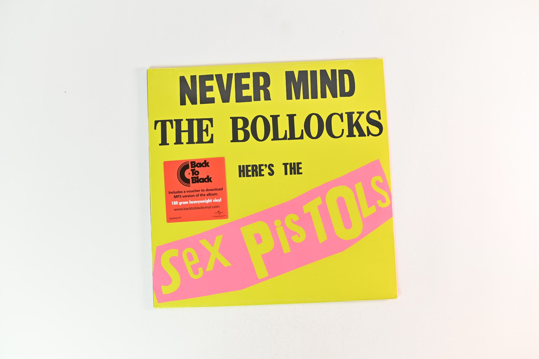 Sex Pistols - Never Mind The Bollocks, Here's The Sex Pistols on Back to Black 180 Gram Reissue Sealed