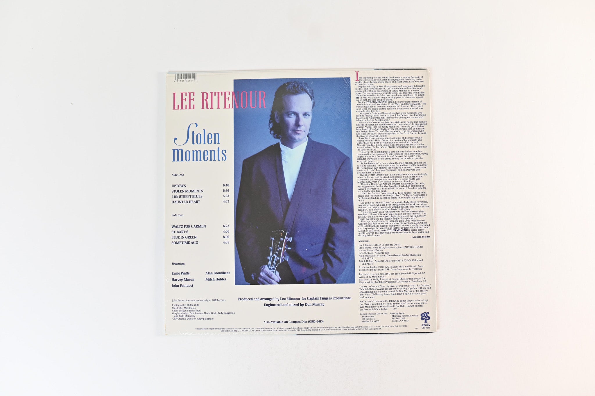 Lee Ritenour - Stolen Moments on GRP Sealed