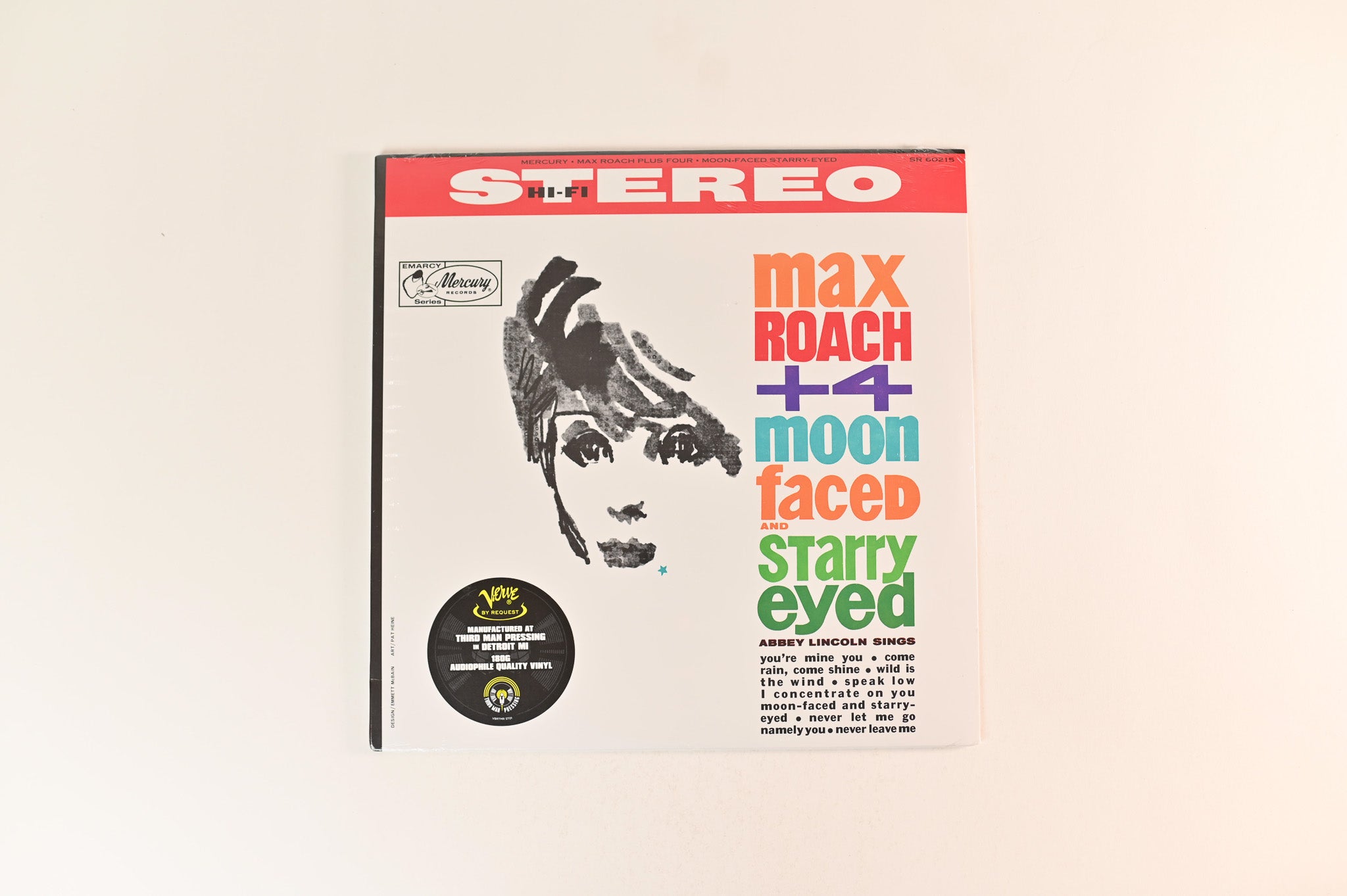 Max Roach Plus Four - Moon Faced And Starry Eyed on Mercury Verve By Request 180 Gram Reissue Sealed