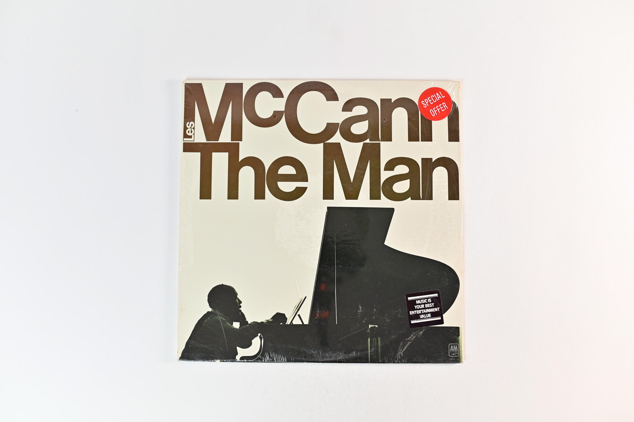 Les McCann - The Man on A&M Sealed