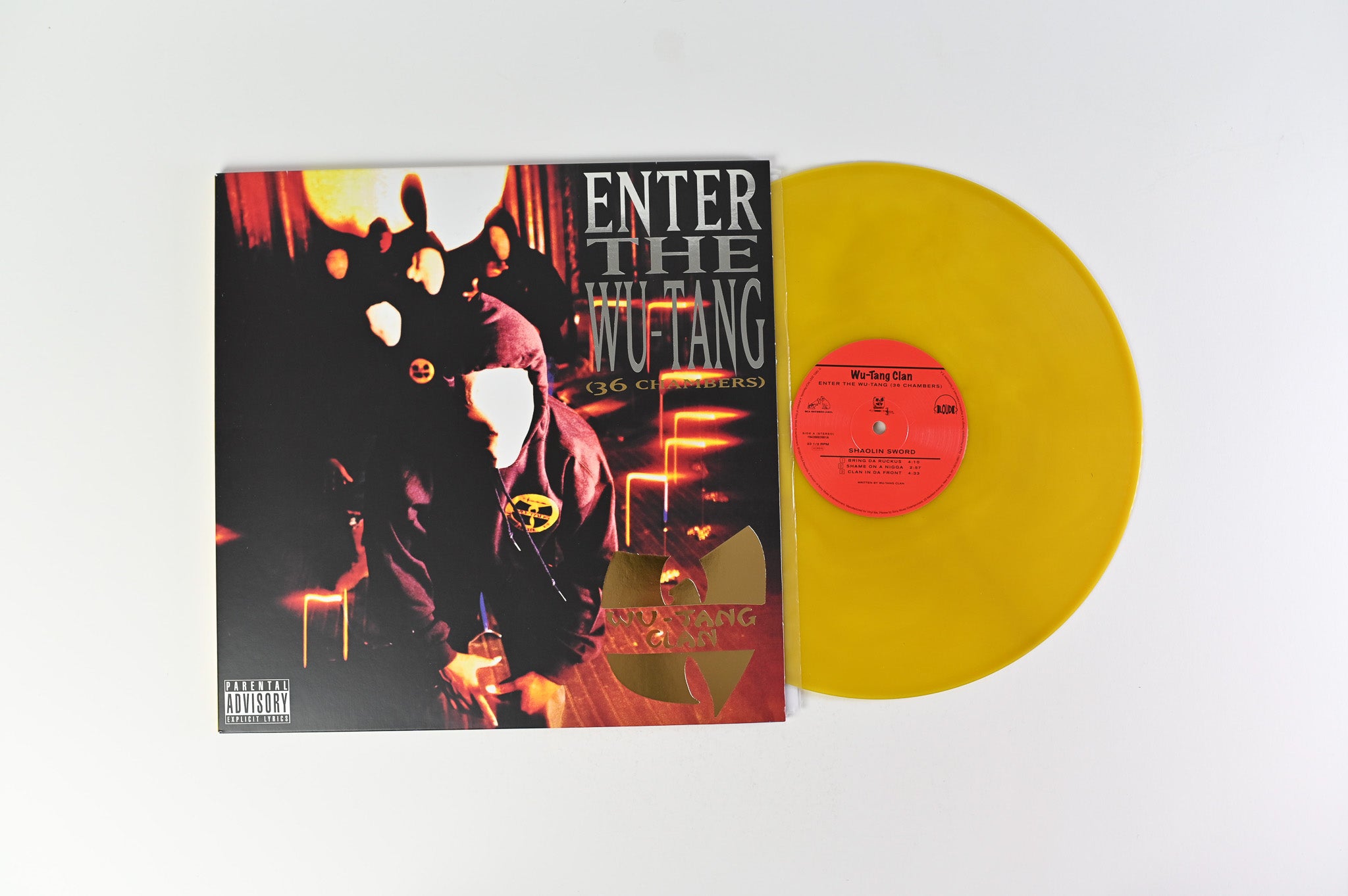 SEALED Gold Galaxy Wu-Tang Clan Enter fashion The (36 Chambers) 2LP Vinyl Record VMP