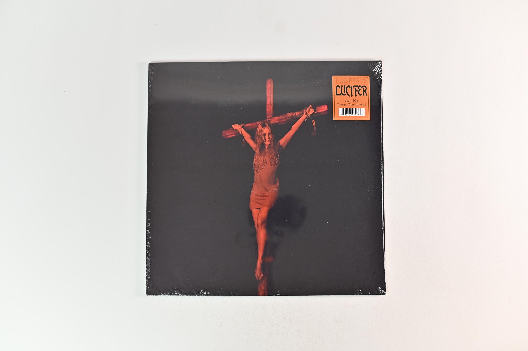 Lucifer - Lucifer IV on Century Media Ltd Orange Vinyl Reissue Sealed