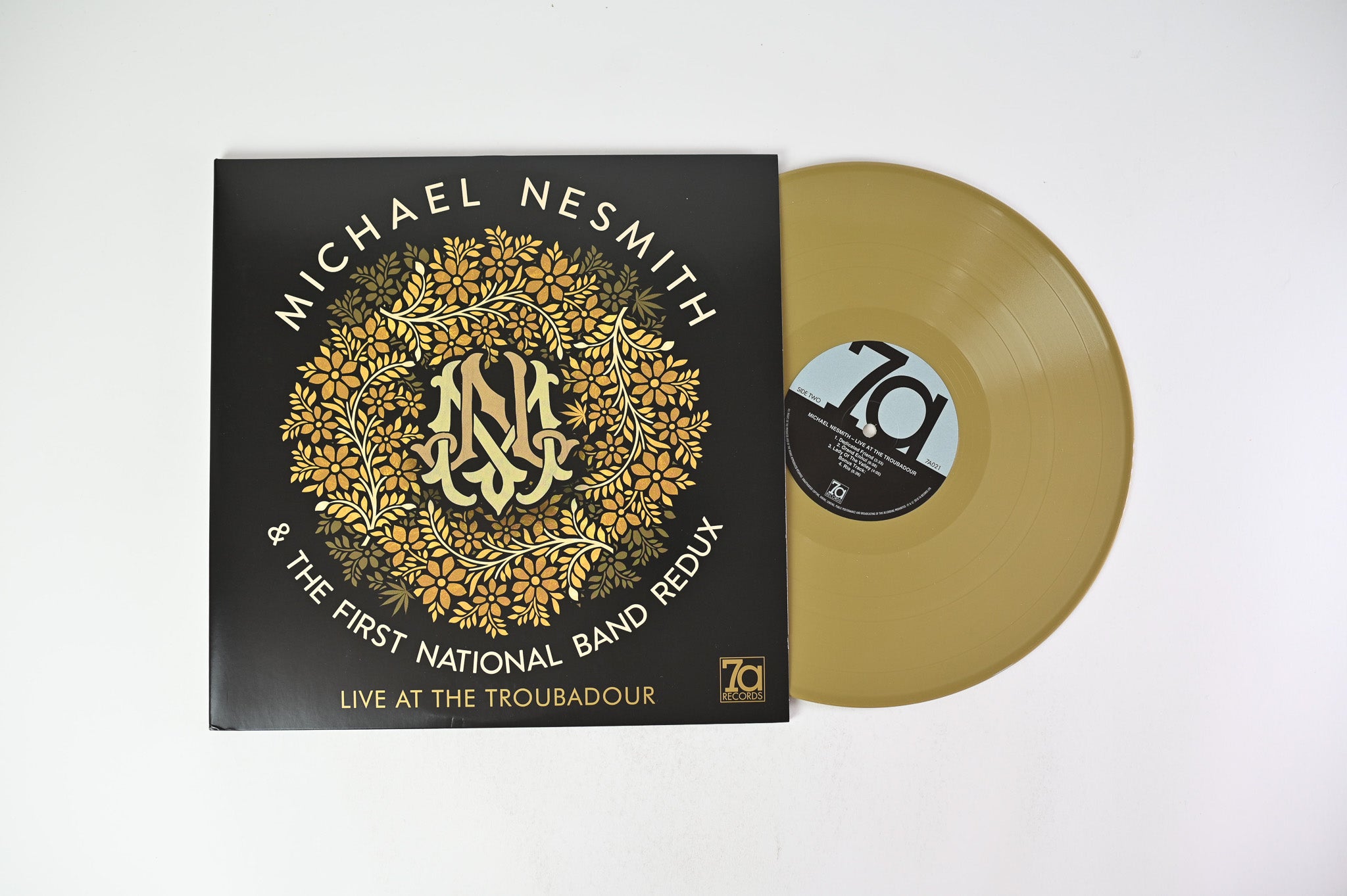 Michael Nesmith & The First National Band - Live At The Troubadour on 7A Deluxe Metallic Gold Vinyl