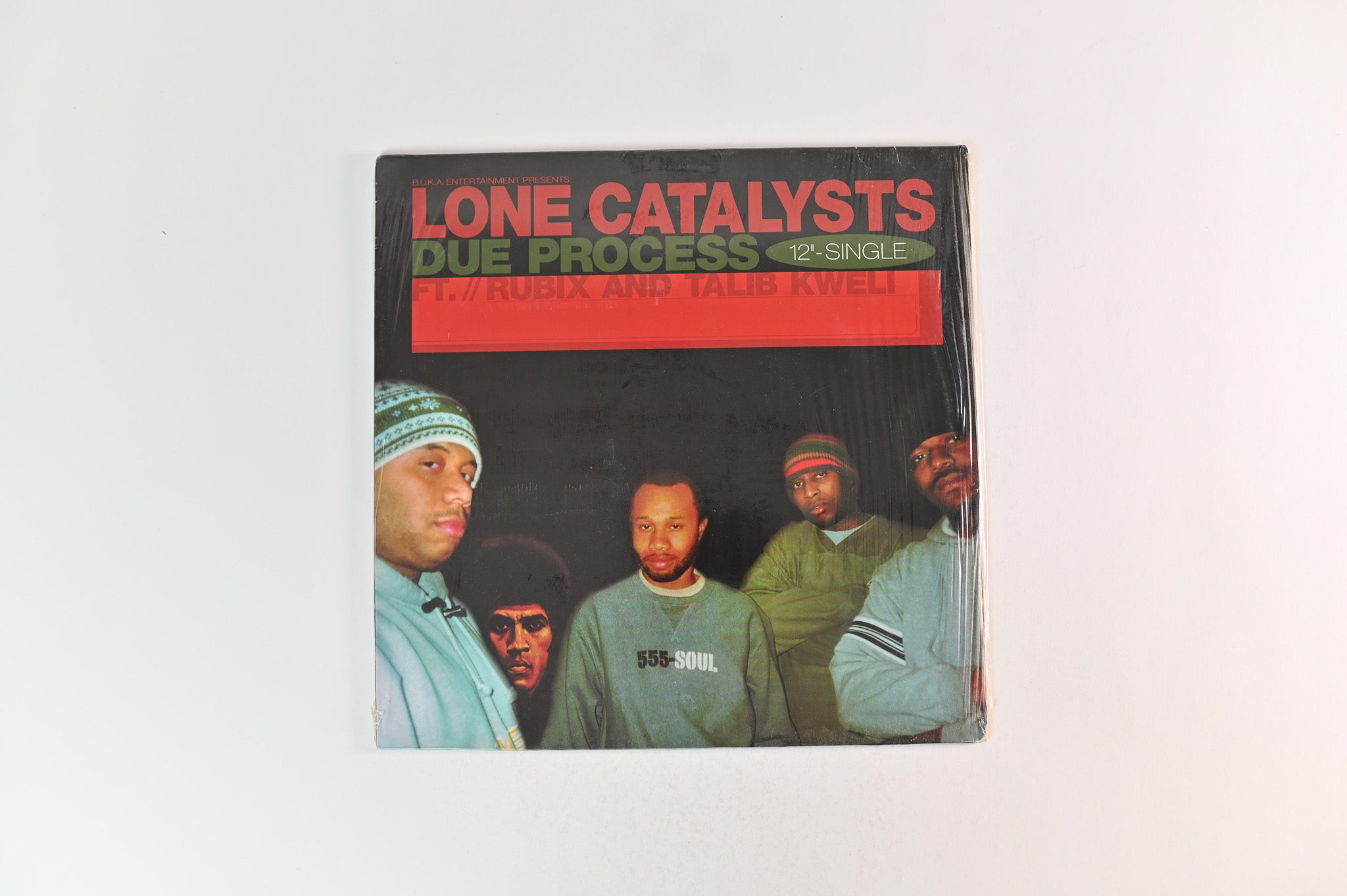 Lone Catalysts - Due Process / Let It Soak / Lone Catalysts on B.U.K.A. 12" Single Reissue Sealed