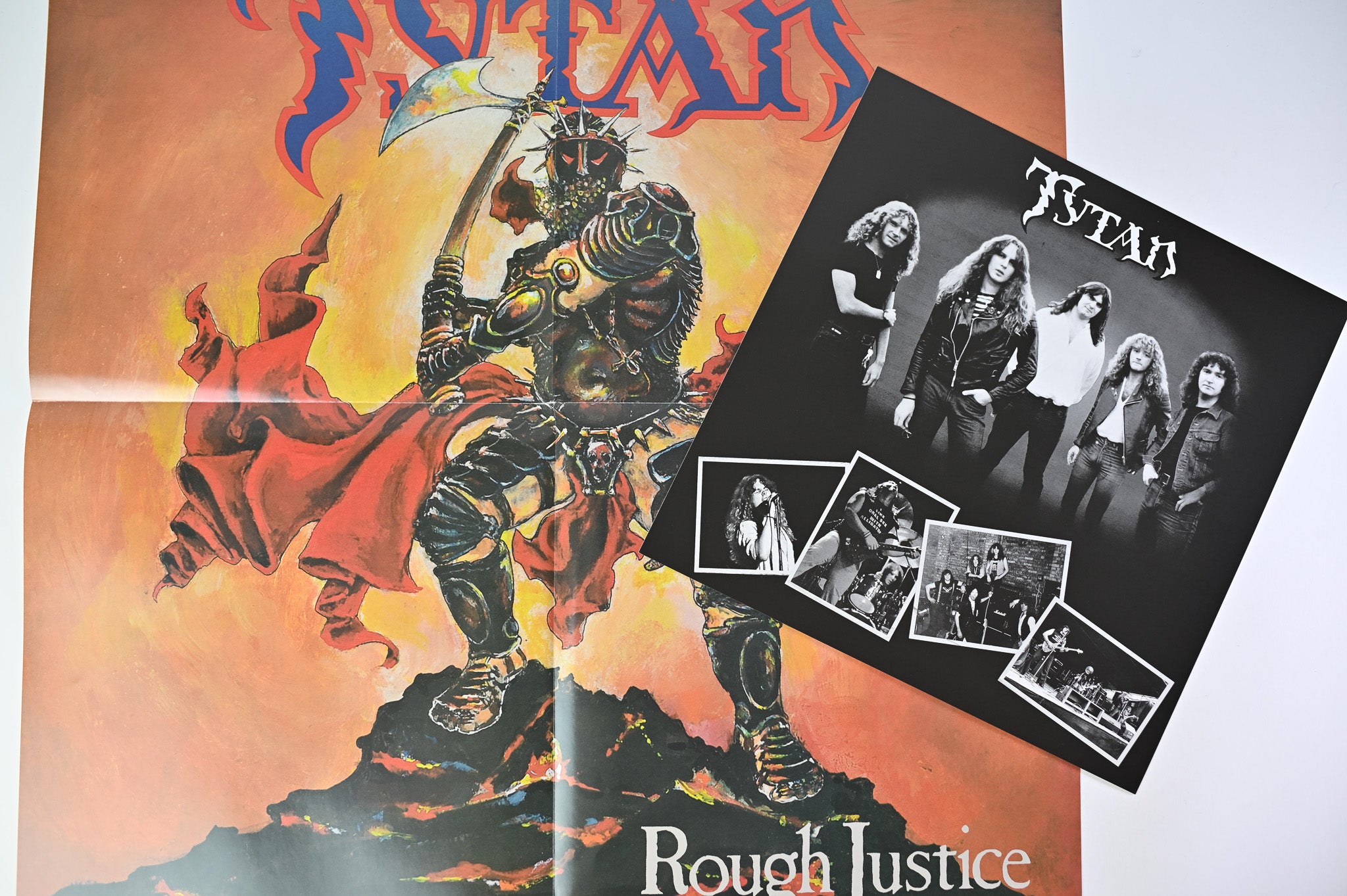 Tytan - Rough Justice on High Roller Reissue