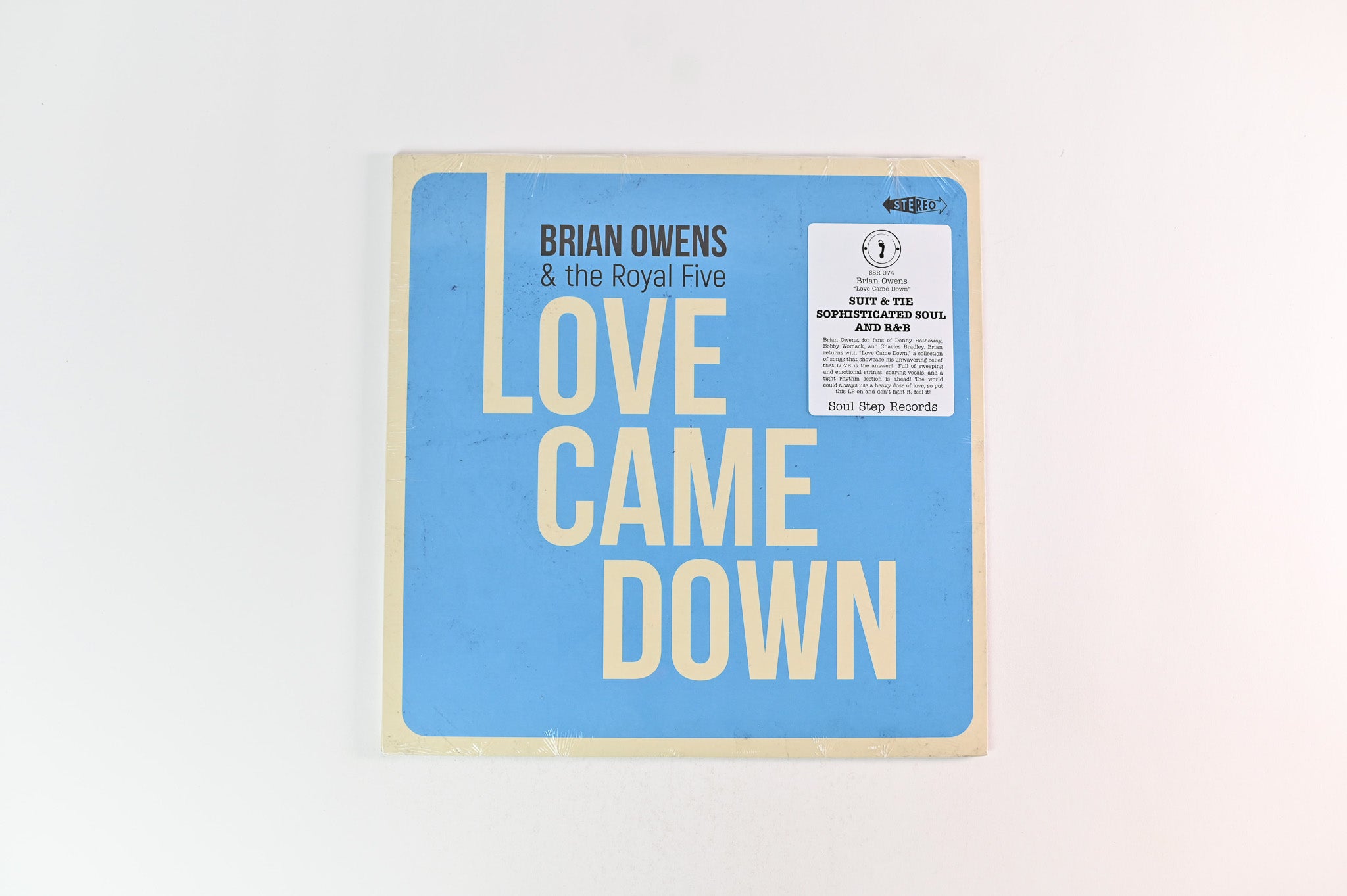 Brian Owens & The Royal Five - Love Came Down on Soul Step Sealed