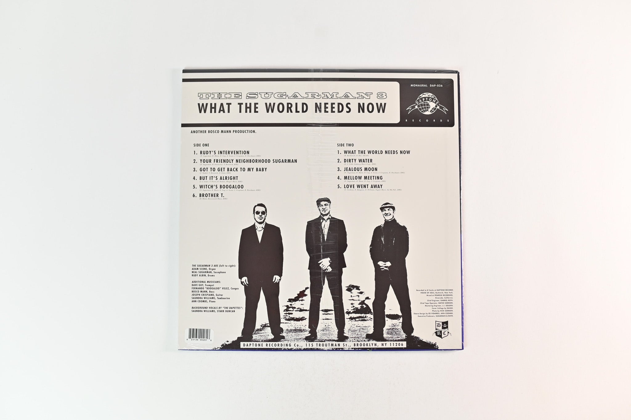 Sugarman 3 - What The World Needs Now on Daptone Sealed